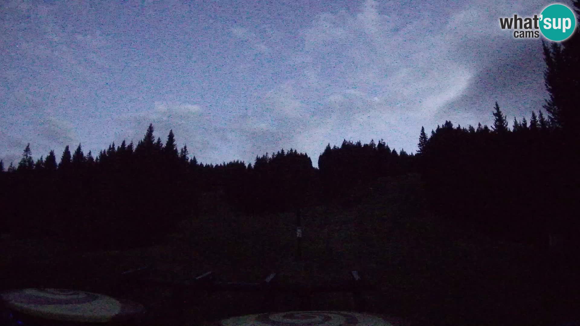 Skijalište Rogla web kamera Ostruščica proga 1 in 2