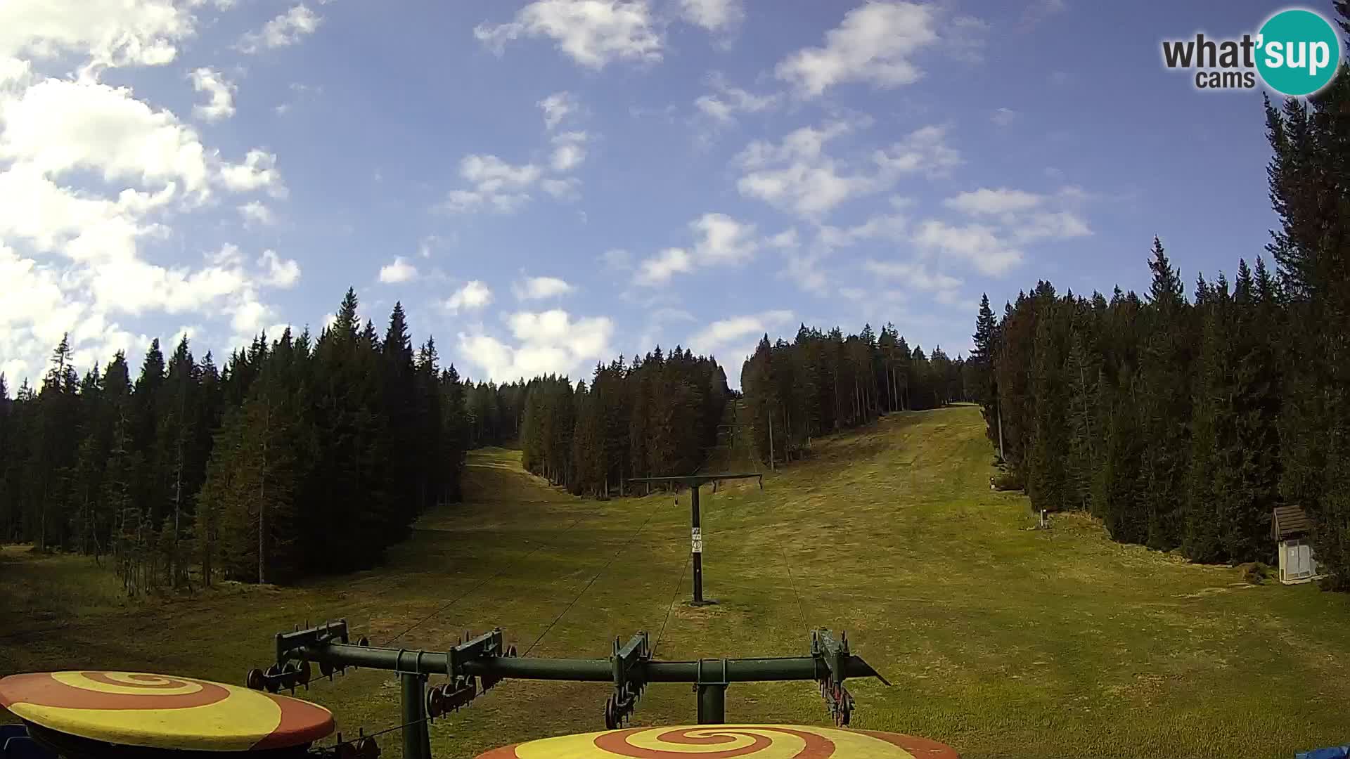 Smučišče Rogla Spletna kamera Ostruščica proga 1 in 2