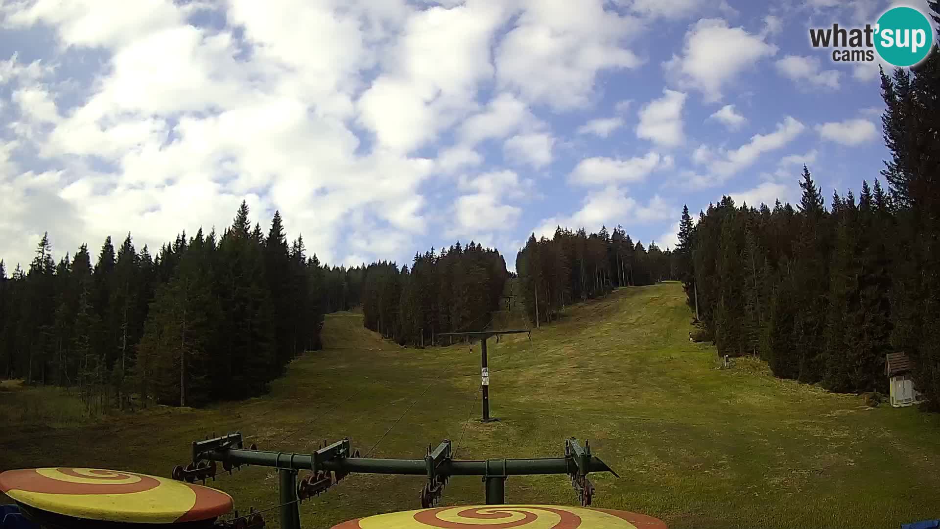 Comprensorio sciistico Rogla Webcam live Ostruščica piste 1 e 2