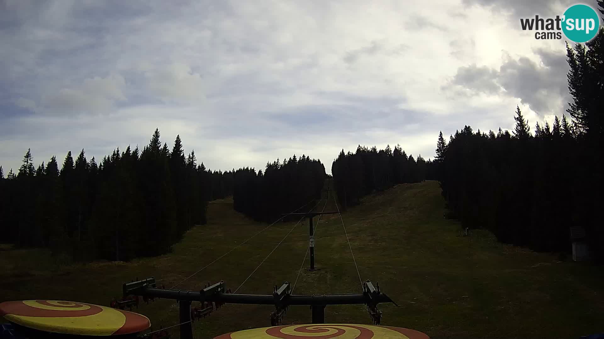 Skigebiet Rogla Webcam Ostruščica Piste 1 und 2