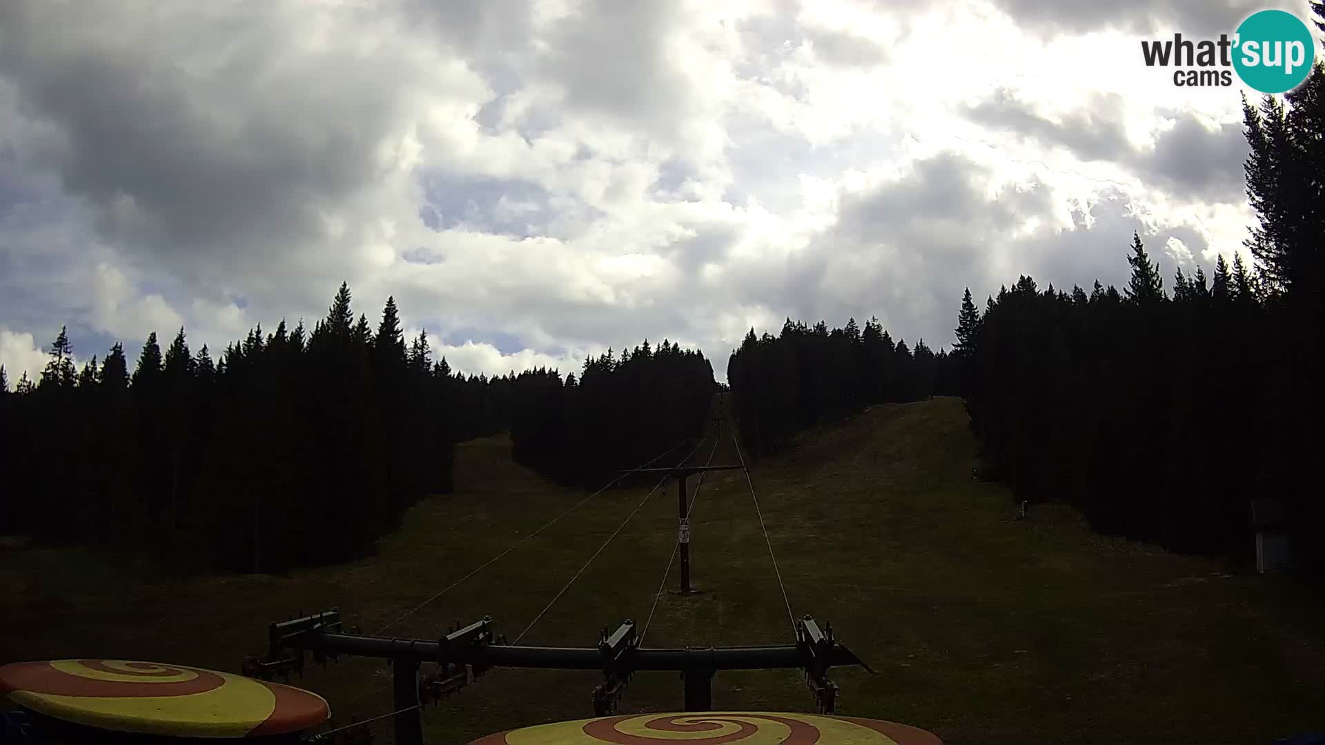 Skijalište Rogla web kamera Ostruščica proga 1 in 2