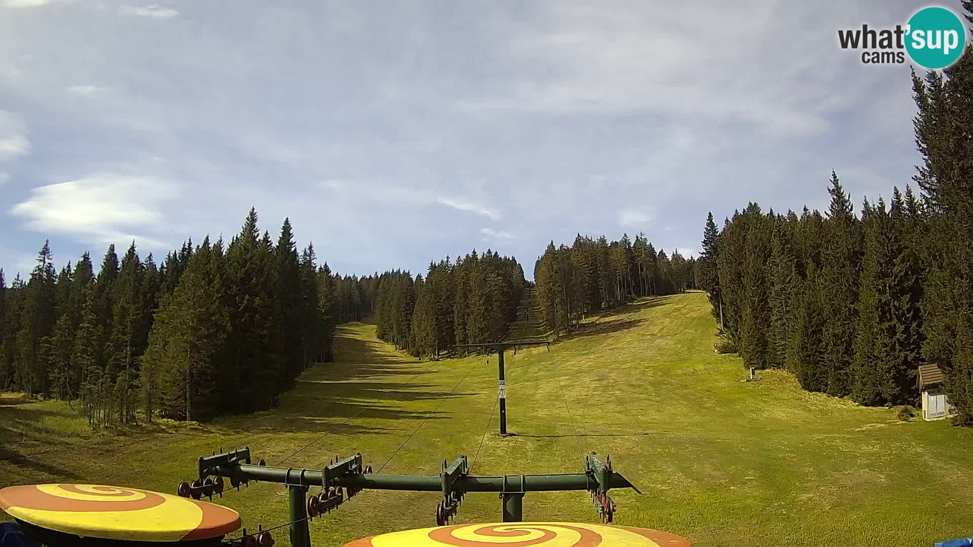 Skigebiet Rogla Webcam Ostruščica Piste 1 und 2