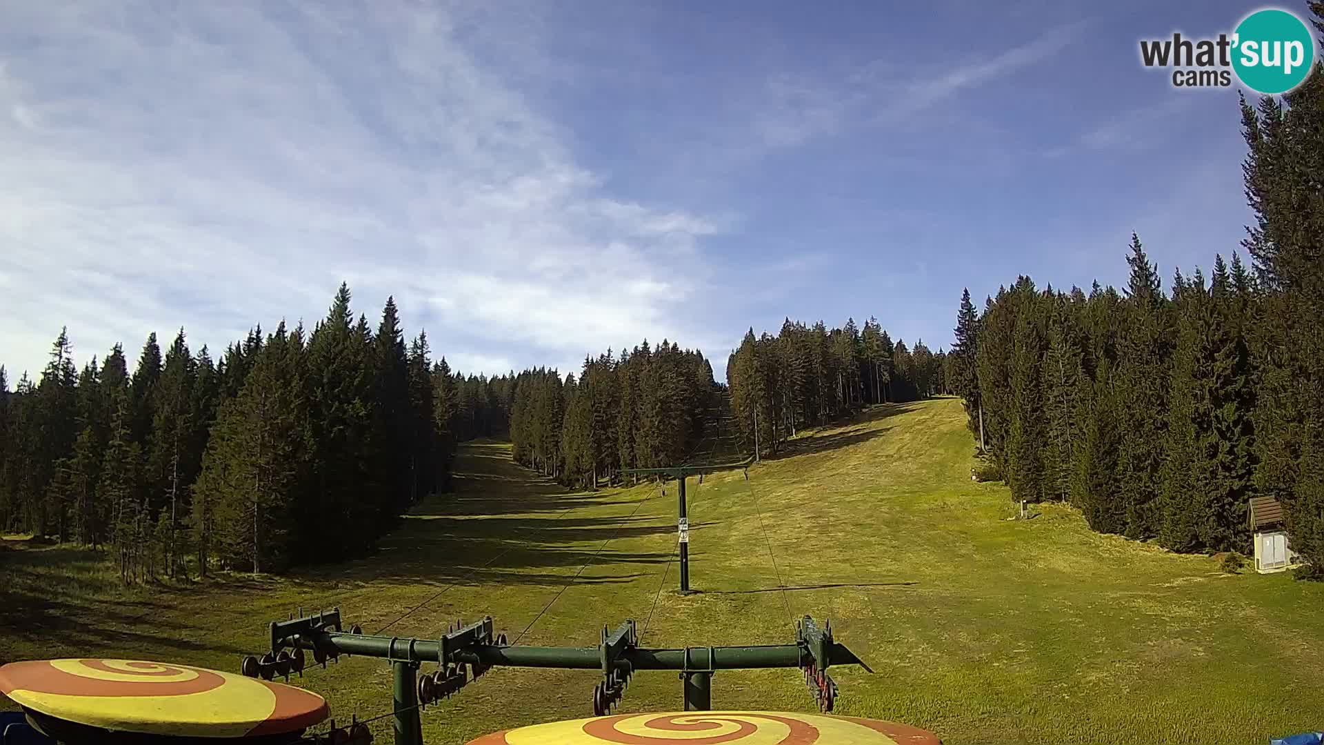 Comprensorio sciistico Rogla Webcam live Ostruščica piste 1 e 2