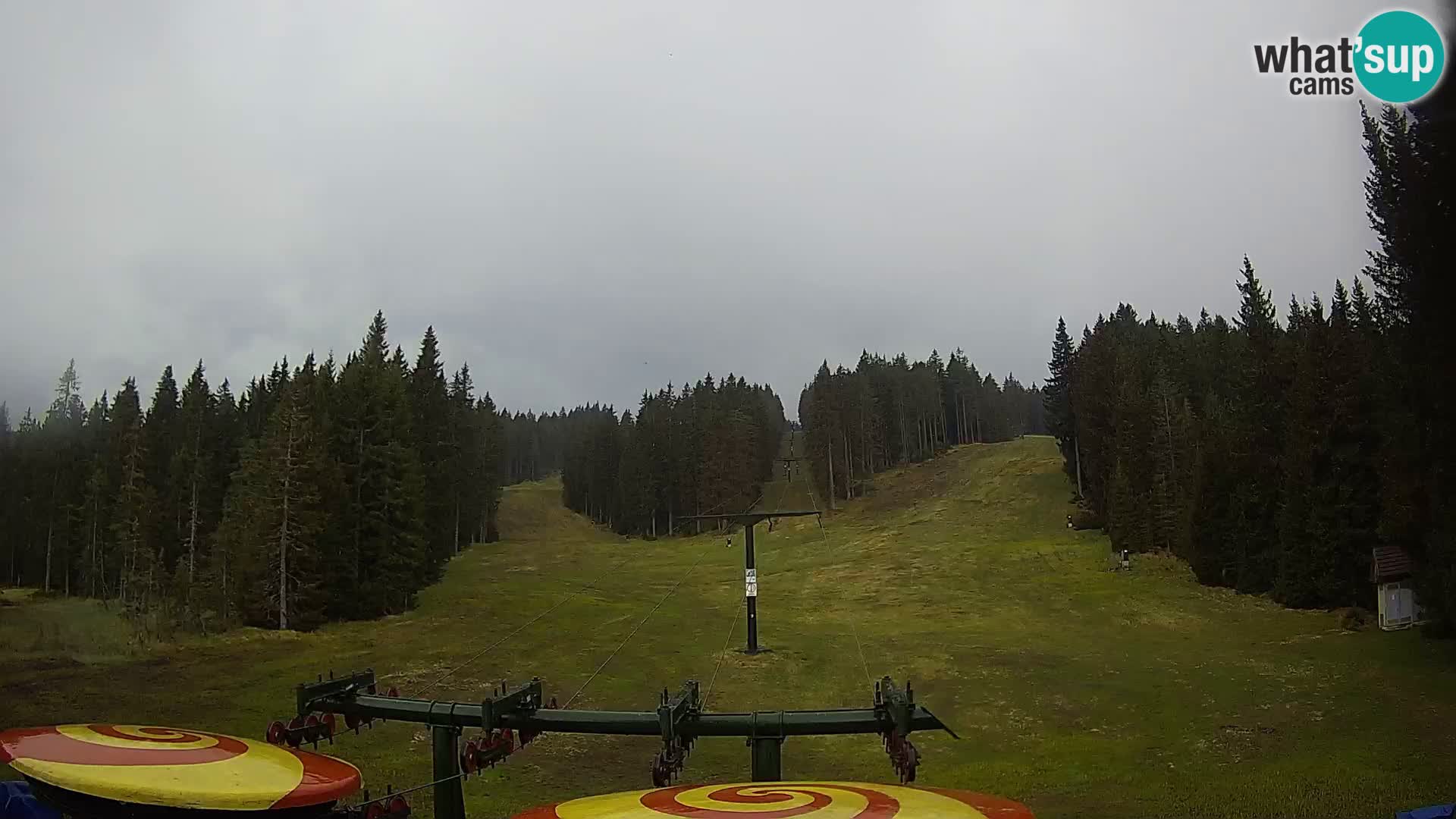 Comprensorio sciistico Rogla Webcam live Ostruščica piste 1 e 2