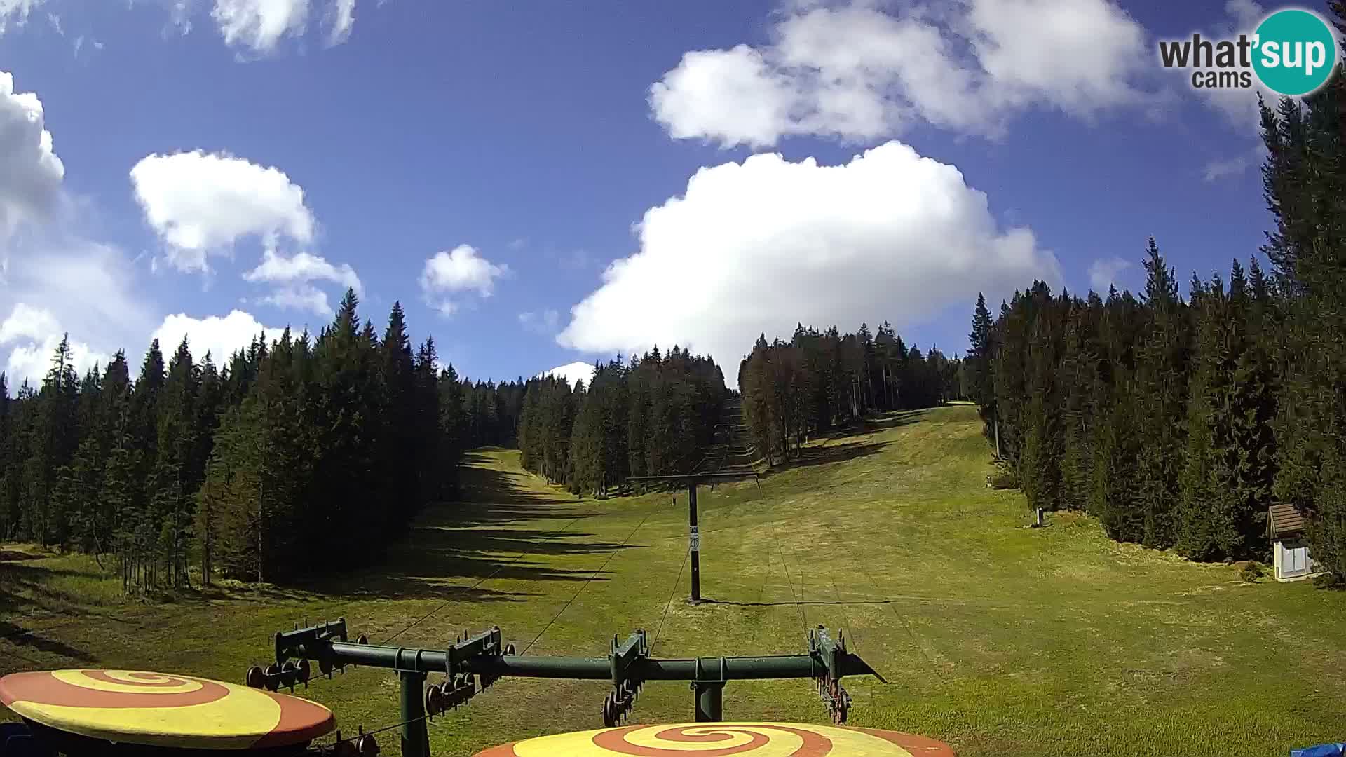 Comprensorio sciistico Rogla Webcam live Ostruščica piste 1 e 2