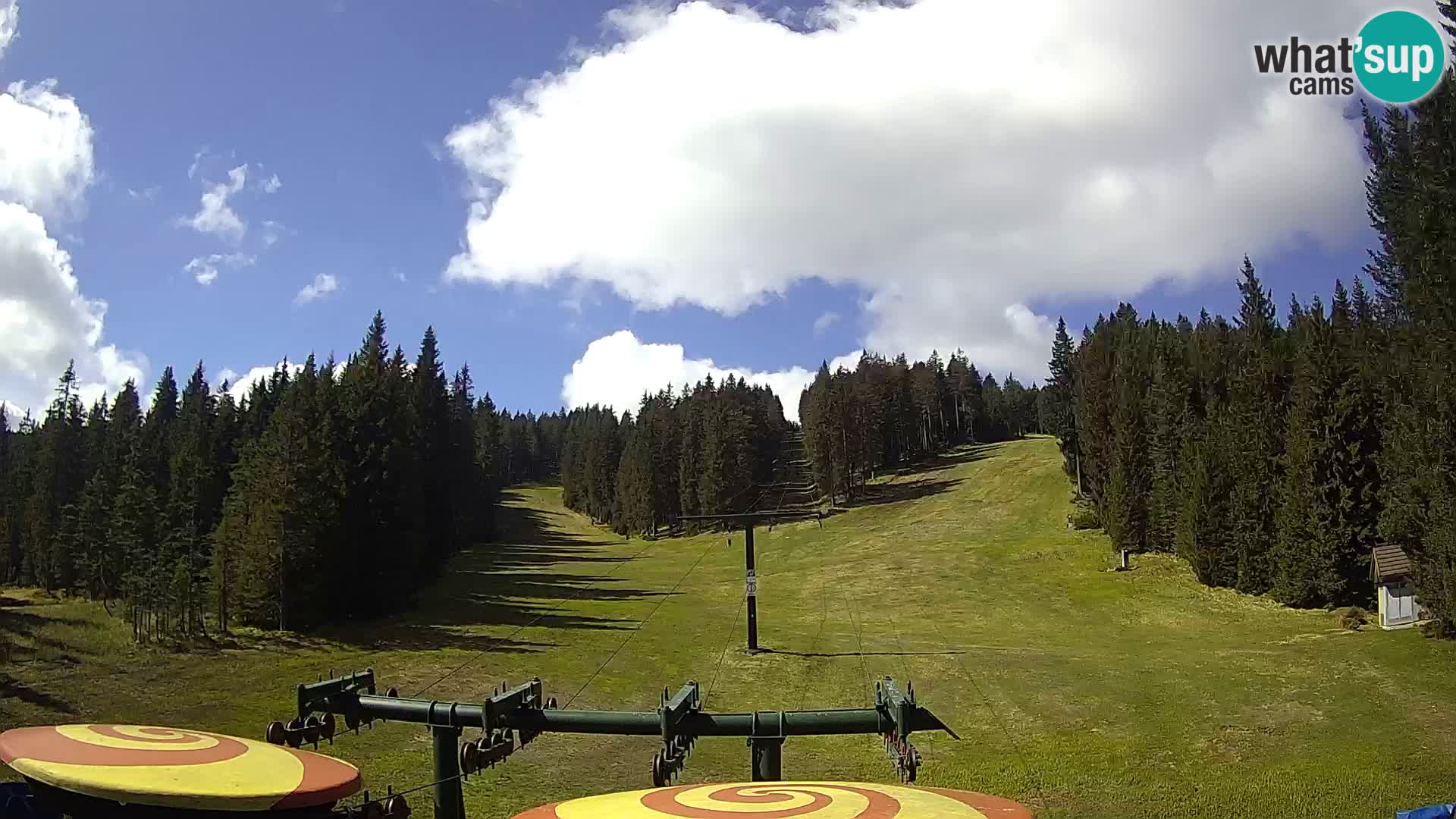 Comprensorio sciistico Rogla Webcam live Ostruščica piste 1 e 2