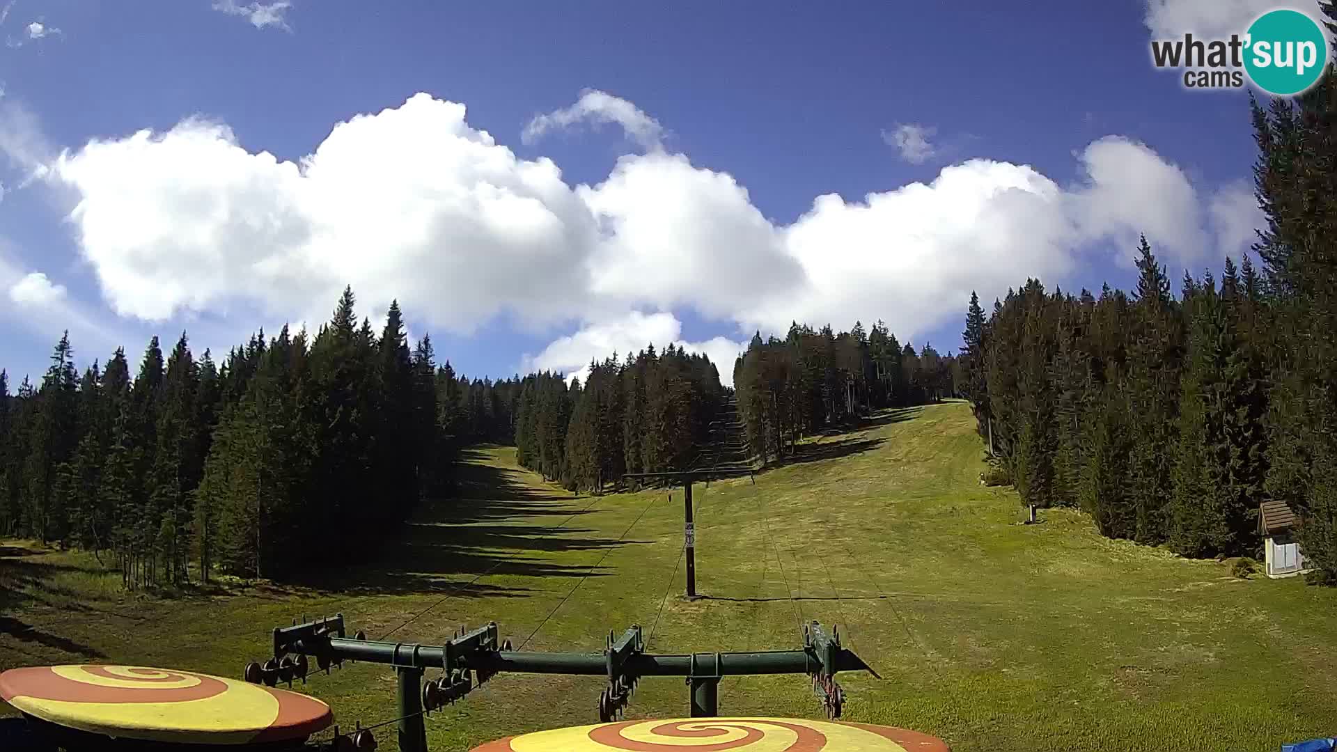 Skigebiet Rogla Webcam Ostruščica Piste 1 und 2