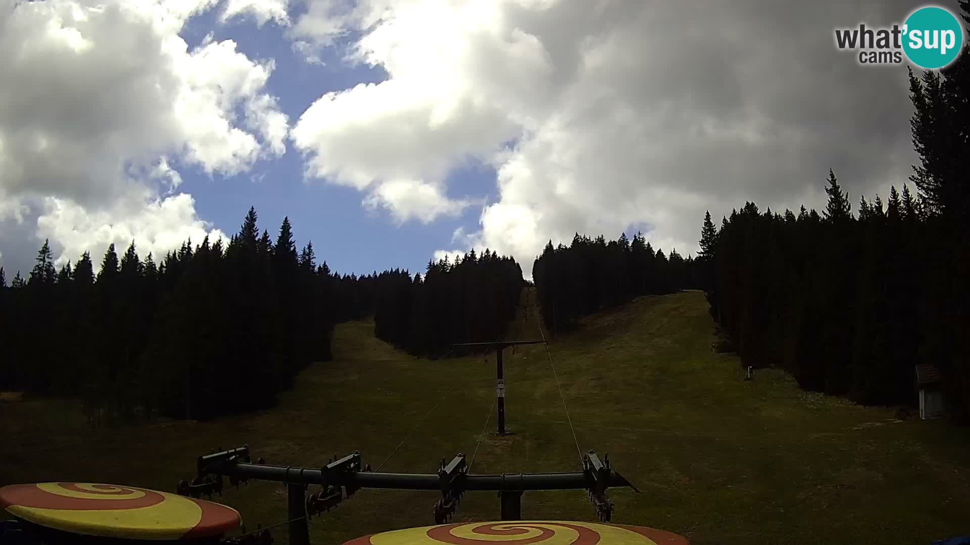 Comprensorio sciistico Rogla Webcam live Ostruščica piste 1 e 2