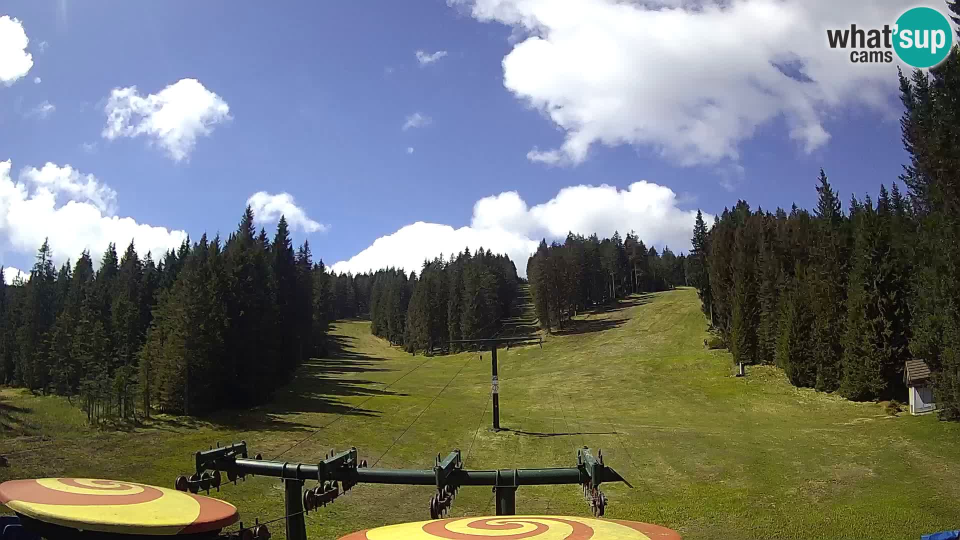 Comprensorio sciistico Rogla Webcam live Ostruščica piste 1 e 2