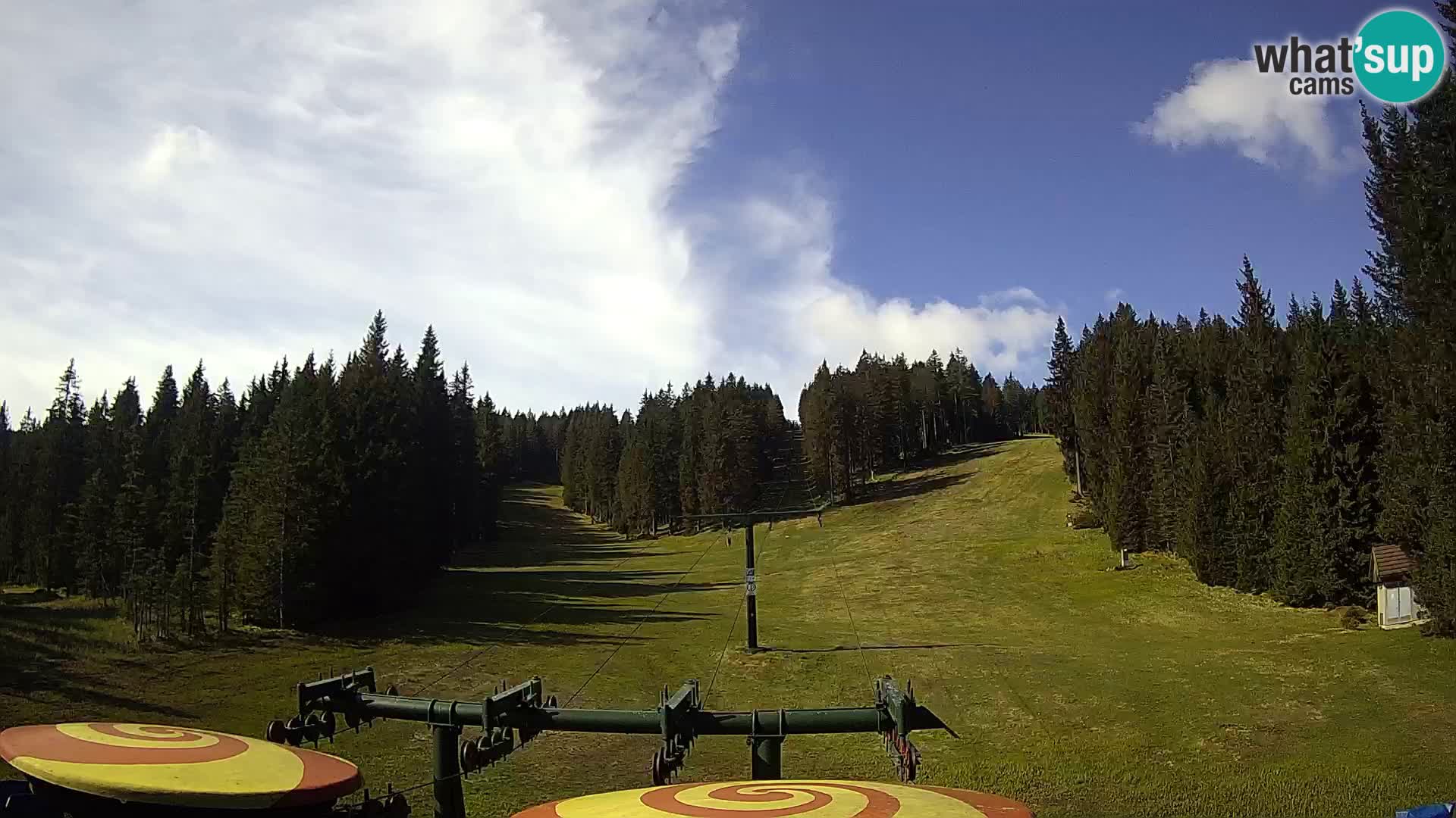 Comprensorio sciistico Rogla Webcam live Ostruščica piste 1 e 2