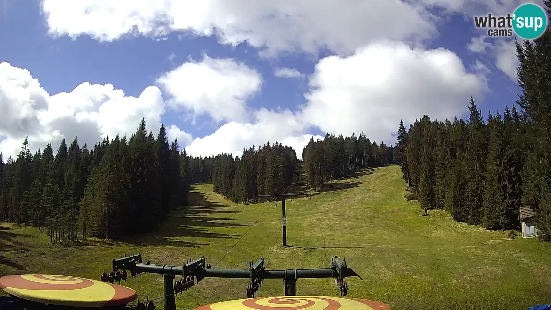 Comprensorio sciistico Rogla Webcam live Ostruščica piste 1 e 2