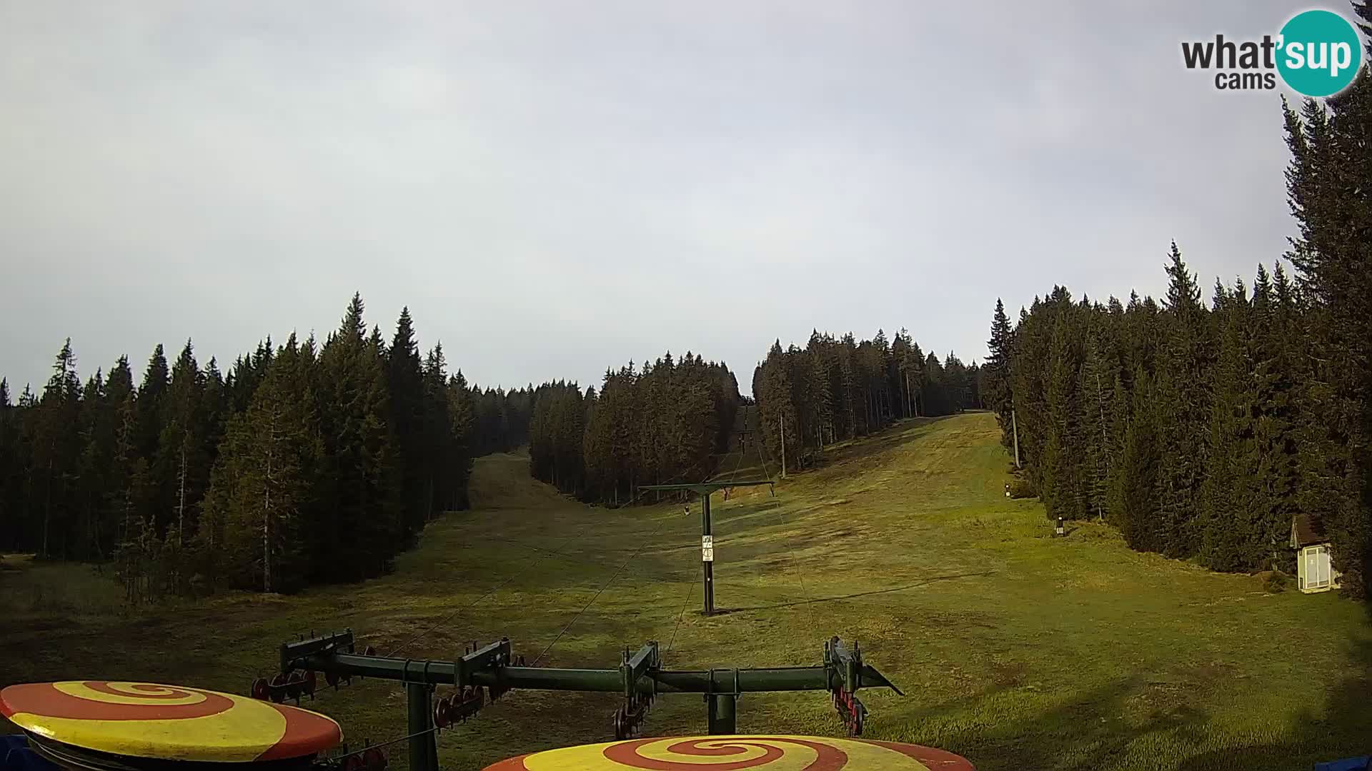 Skijalište Rogla web kamera Ostruščica proga 1 in 2