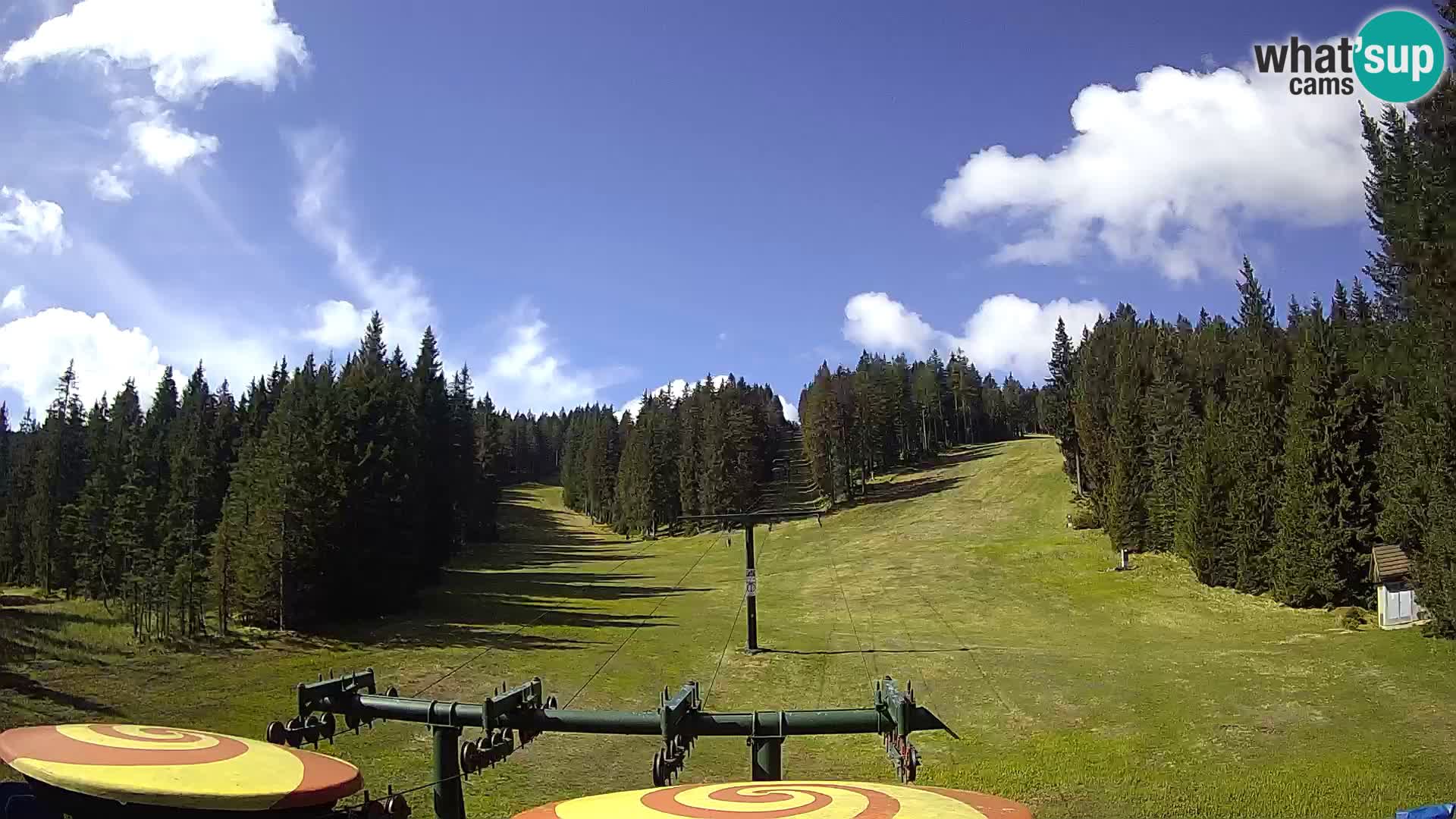 Comprensorio sciistico Rogla Webcam live Ostruščica piste 1 e 2