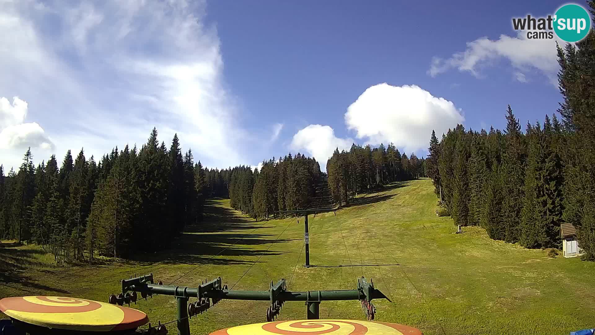 Comprensorio sciistico Rogla Webcam live Ostruščica piste 1 e 2