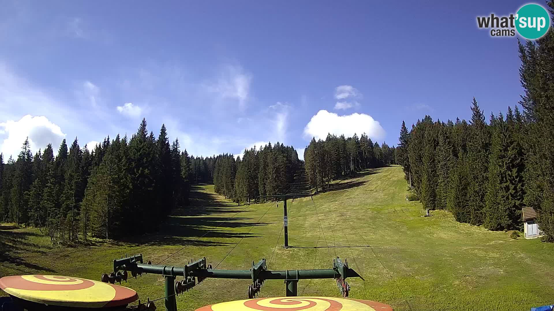 Comprensorio sciistico Rogla Webcam live Ostruščica piste 1 e 2