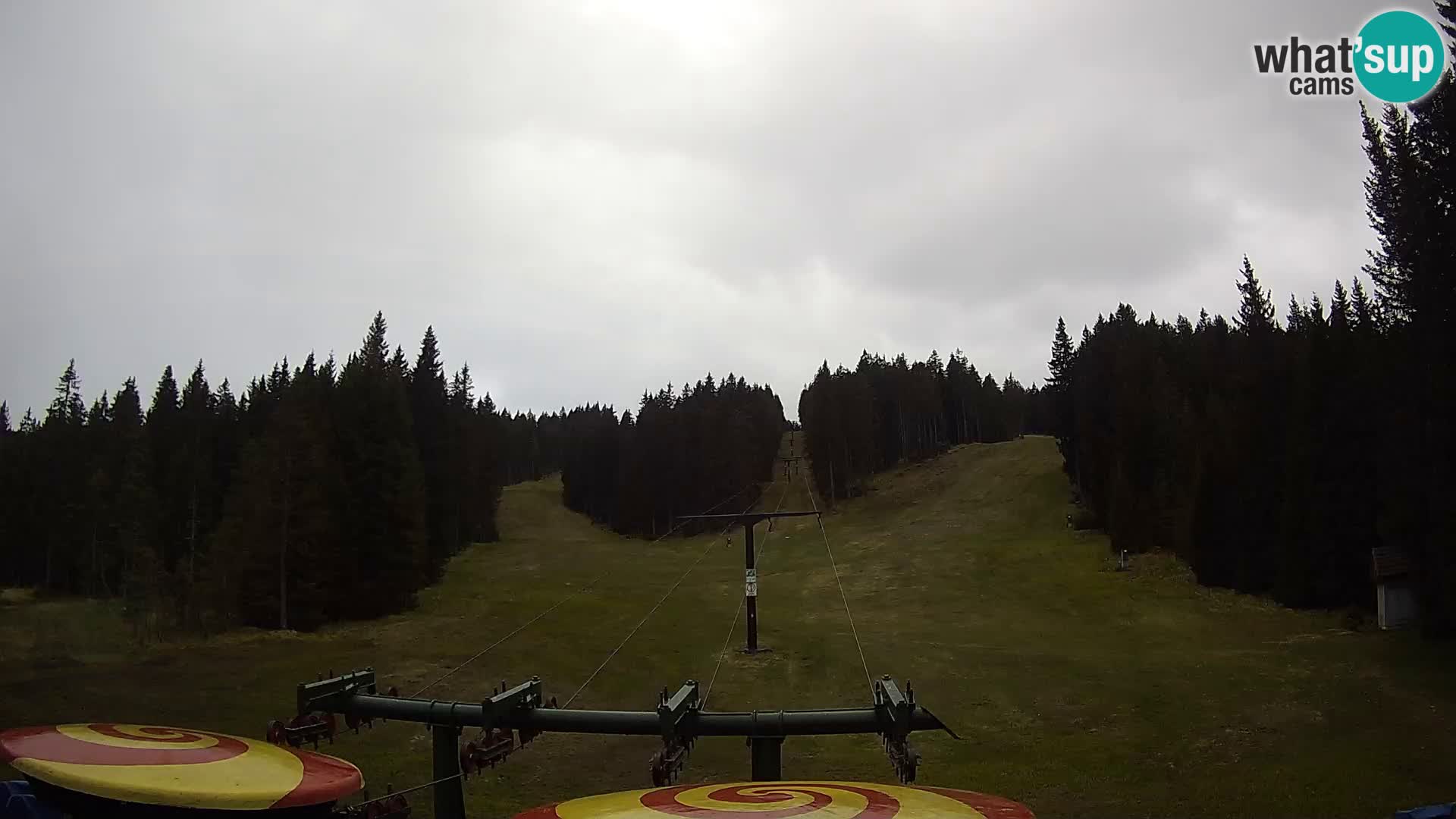 Skijalište Rogla web kamera Ostruščica proga 1 in 2