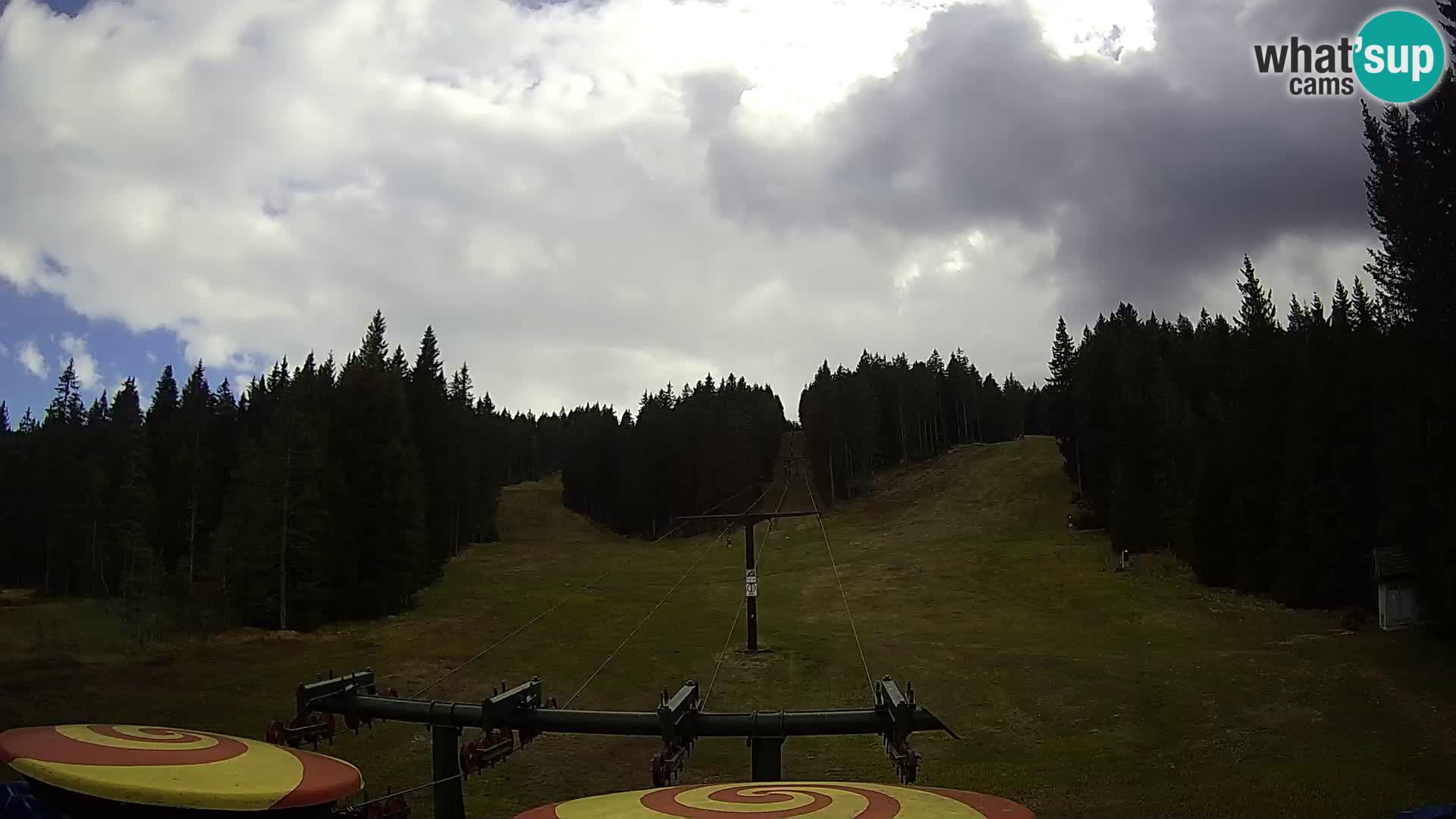 Comprensorio sciistico Rogla Webcam live Ostruščica piste 1 e 2