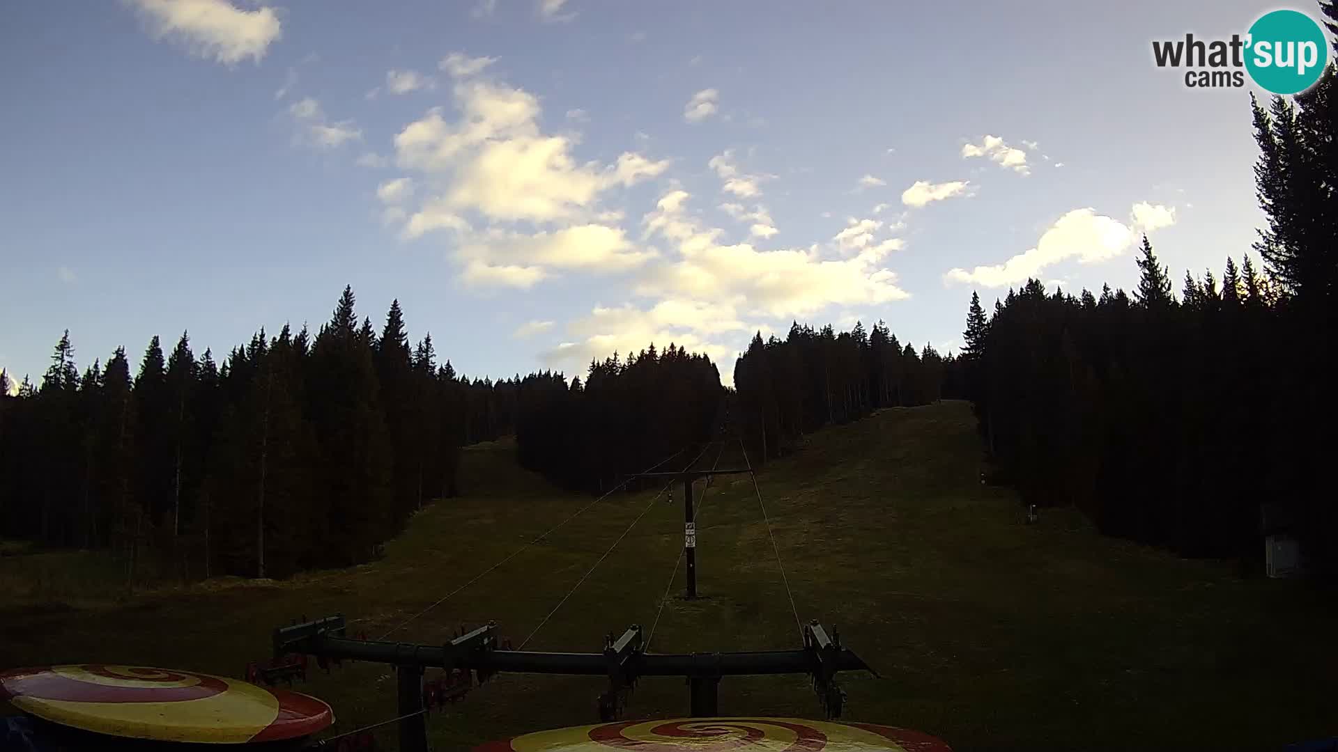 Skijalište Rogla web kamera Ostruščica proga 1 in 2