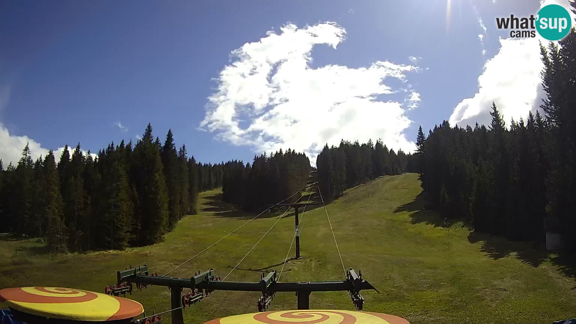 Comprensorio sciistico Rogla Webcam live Ostruščica piste 1 e 2