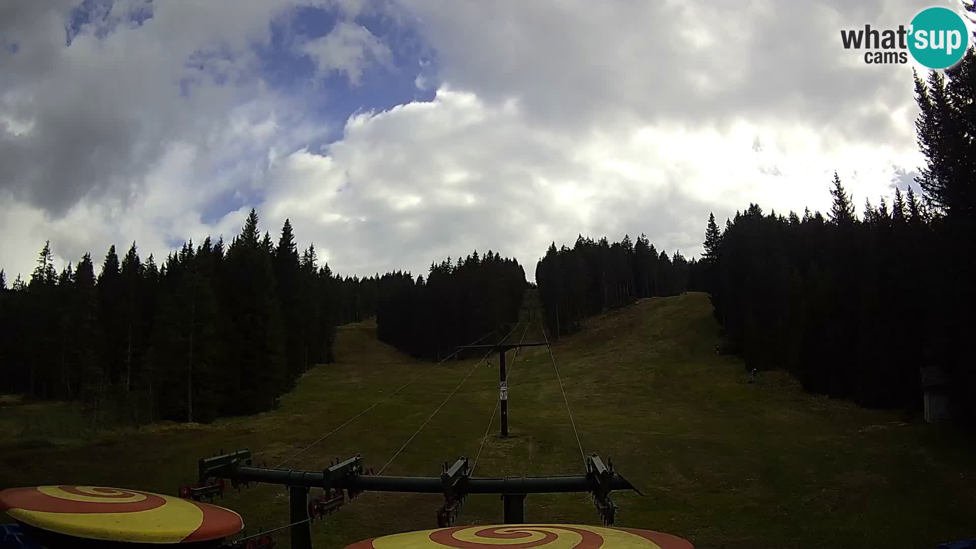 Skijalište Rogla web kamera Ostruščica proga 1 in 2