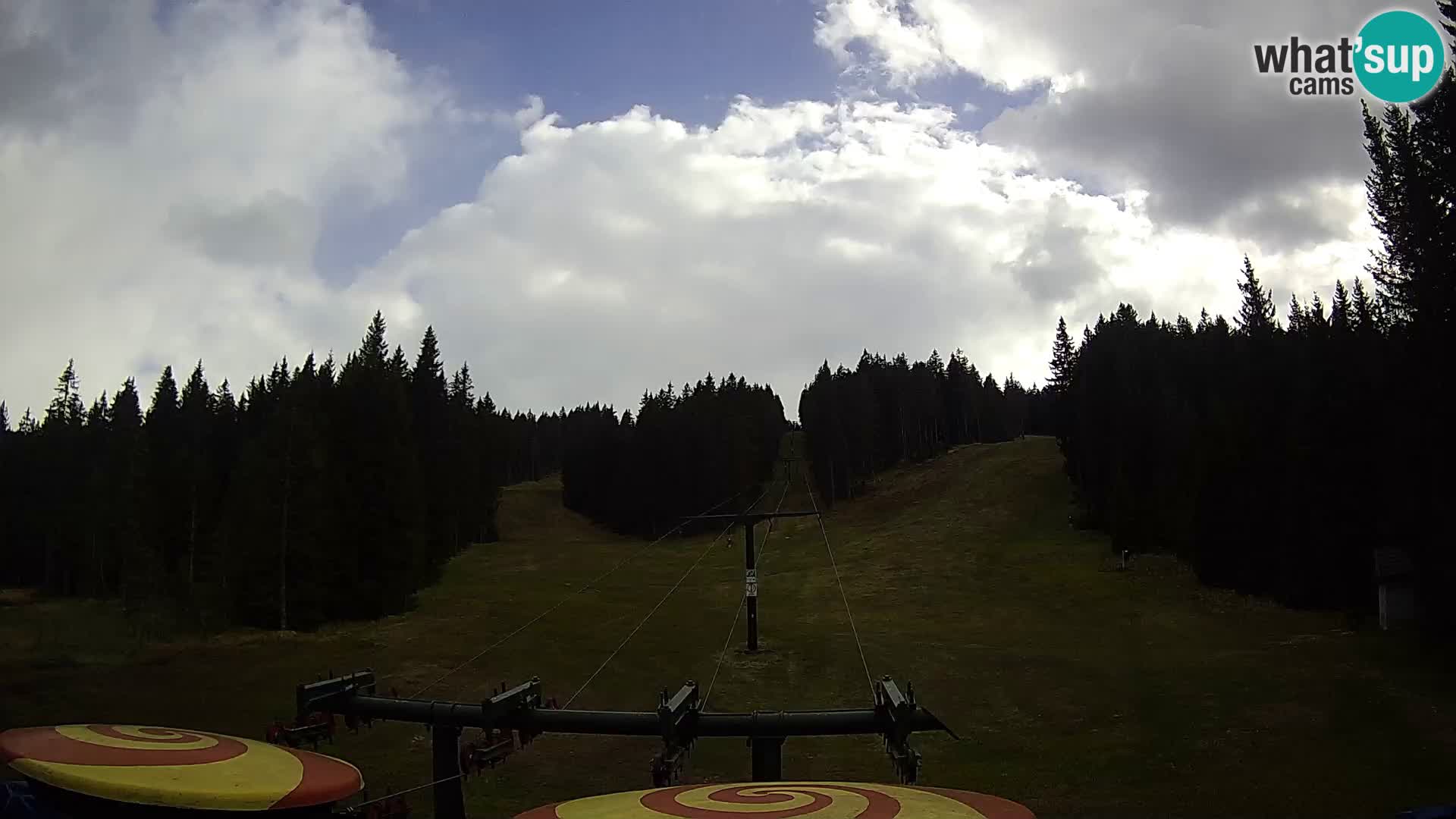 Comprensorio sciistico Rogla Webcam live Ostruščica piste 1 e 2