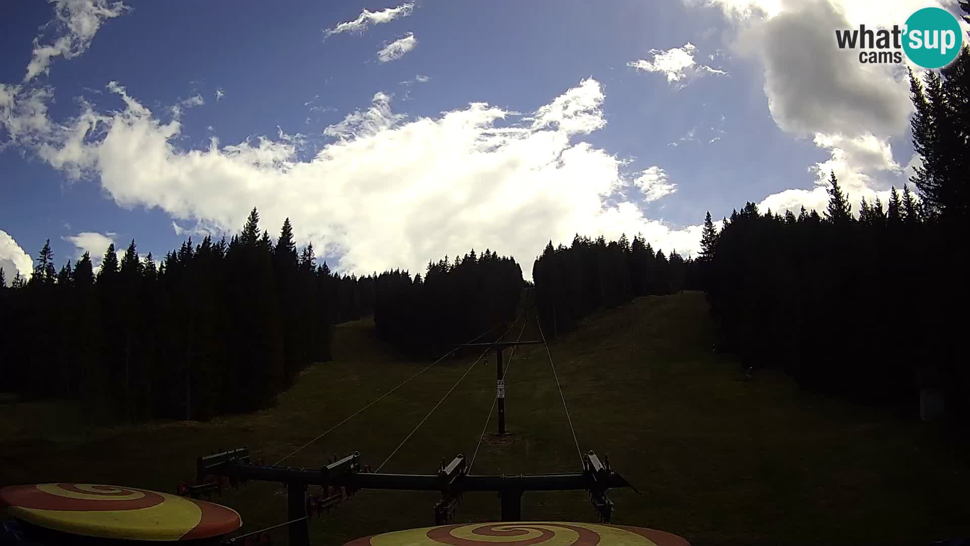 Skigebiet Rogla Webcam Ostruščica Piste 1 und 2