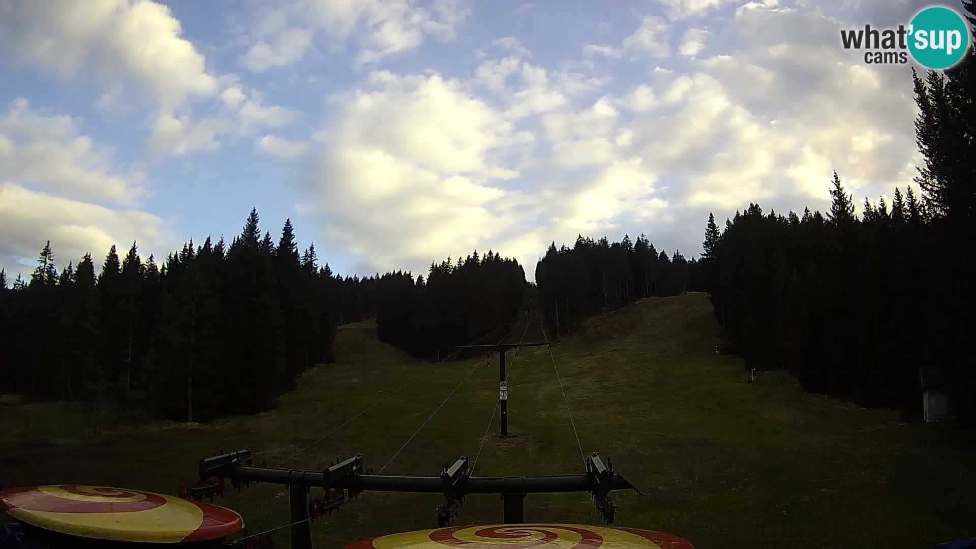 Skijalište Rogla web kamera Ostruščica proga 1 in 2
