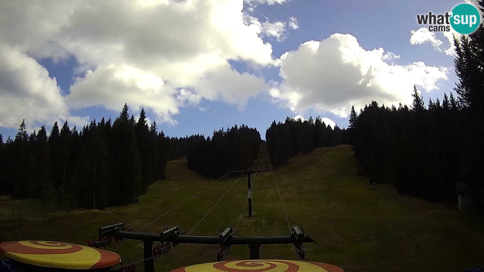 Comprensorio sciistico Rogla Webcam live Ostruščica piste 1 e 2