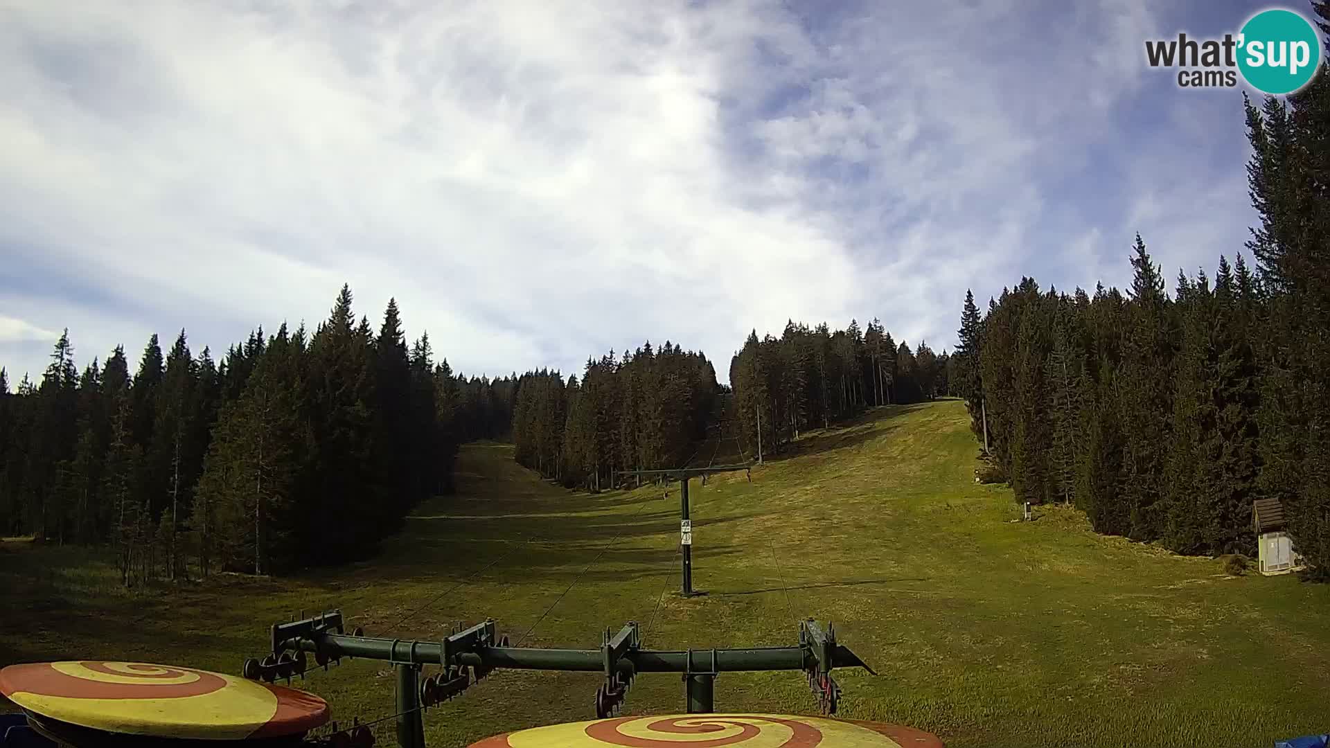 Skijalište Rogla web kamera Ostruščica proga 1 in 2