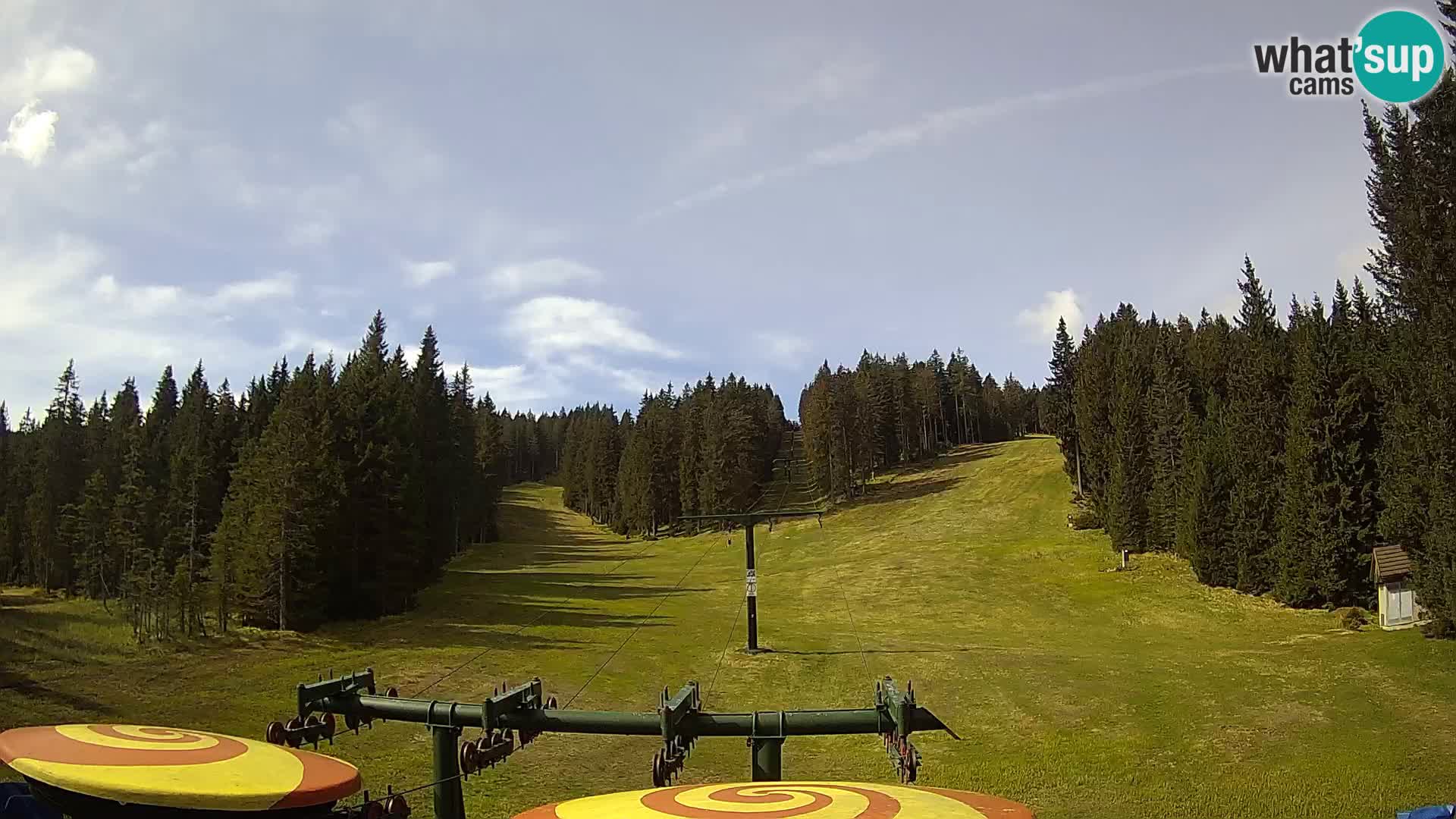 Skijalište Rogla web kamera Ostruščica proga 1 in 2