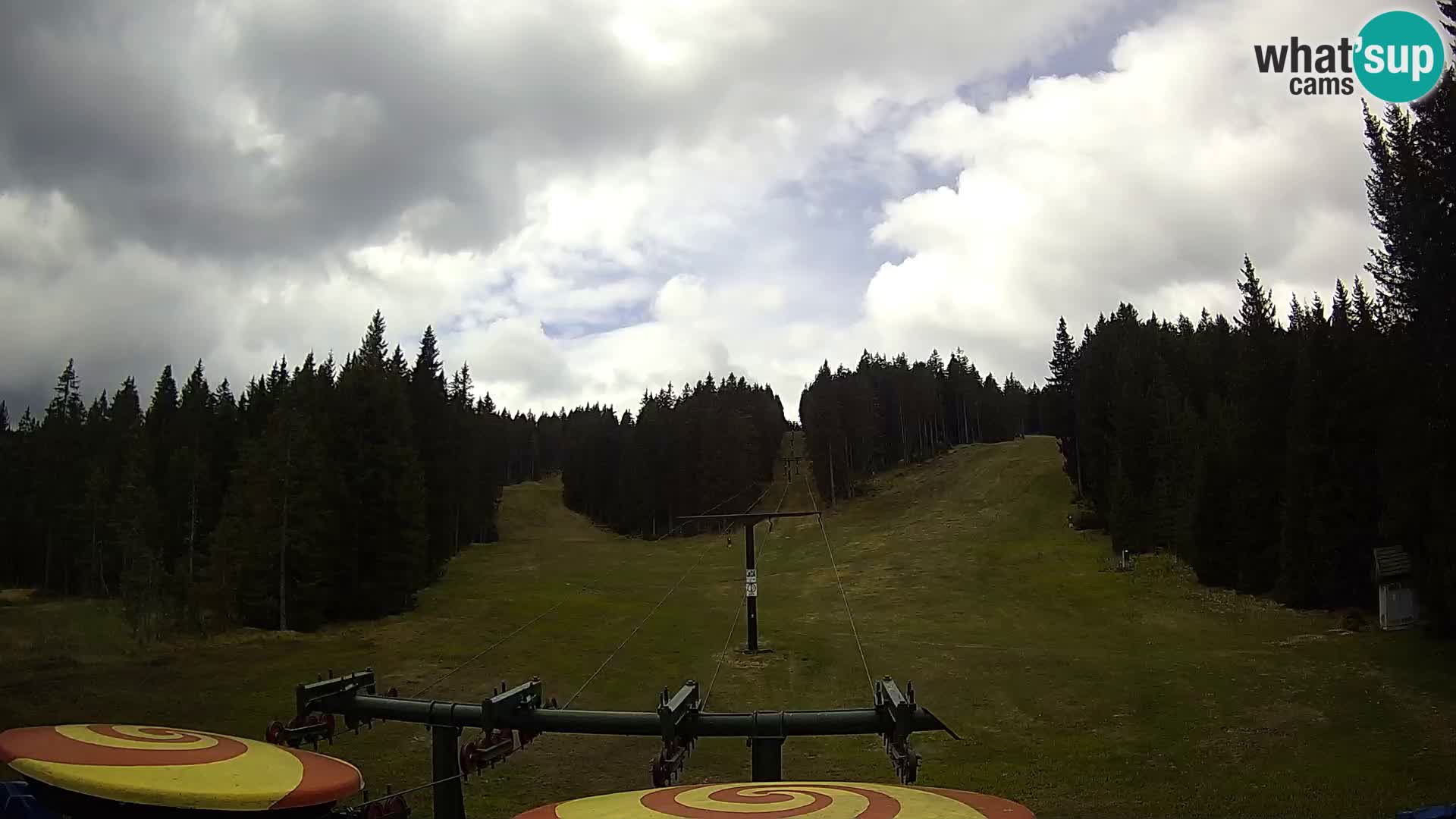 Skijalište Rogla web kamera Ostruščica proga 1 in 2