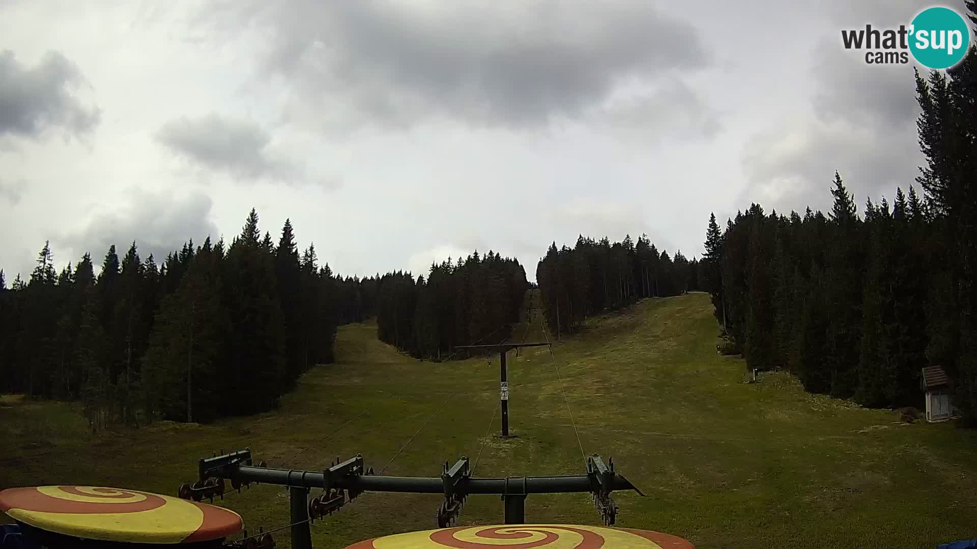 Comprensorio sciistico Rogla Webcam live Ostruščica piste 1 e 2