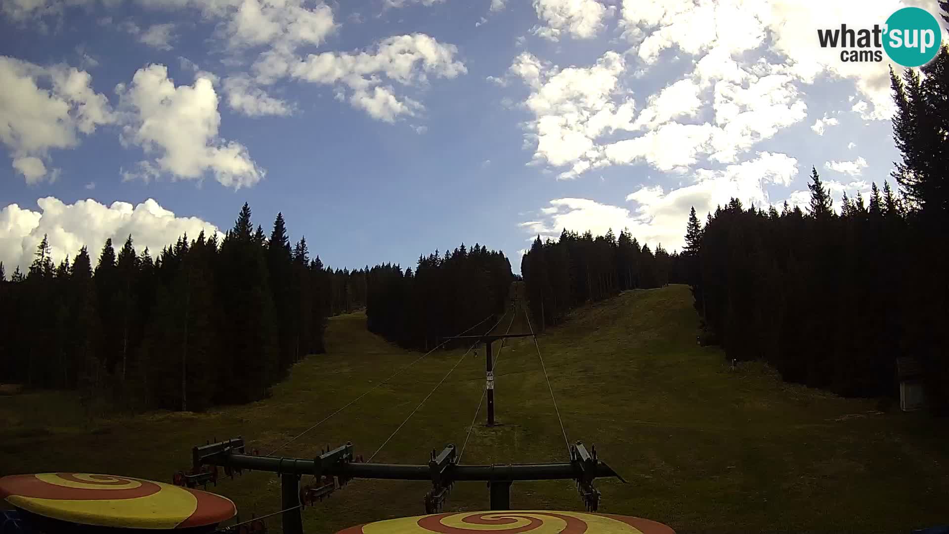 Comprensorio sciistico Rogla Webcam live Ostruščica piste 1 e 2