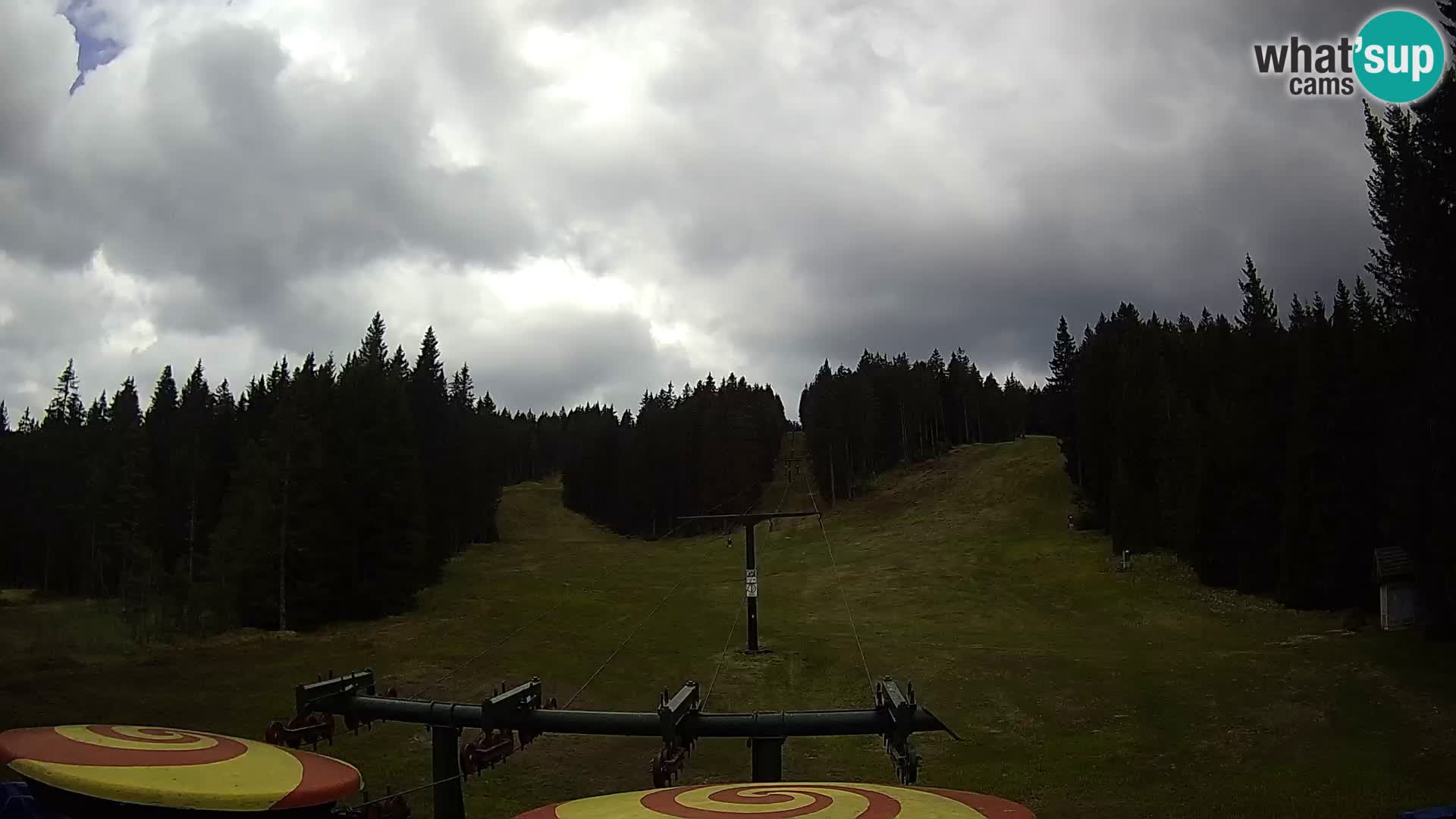 Skigebiet Rogla Webcam Ostruščica Piste 1 und 2