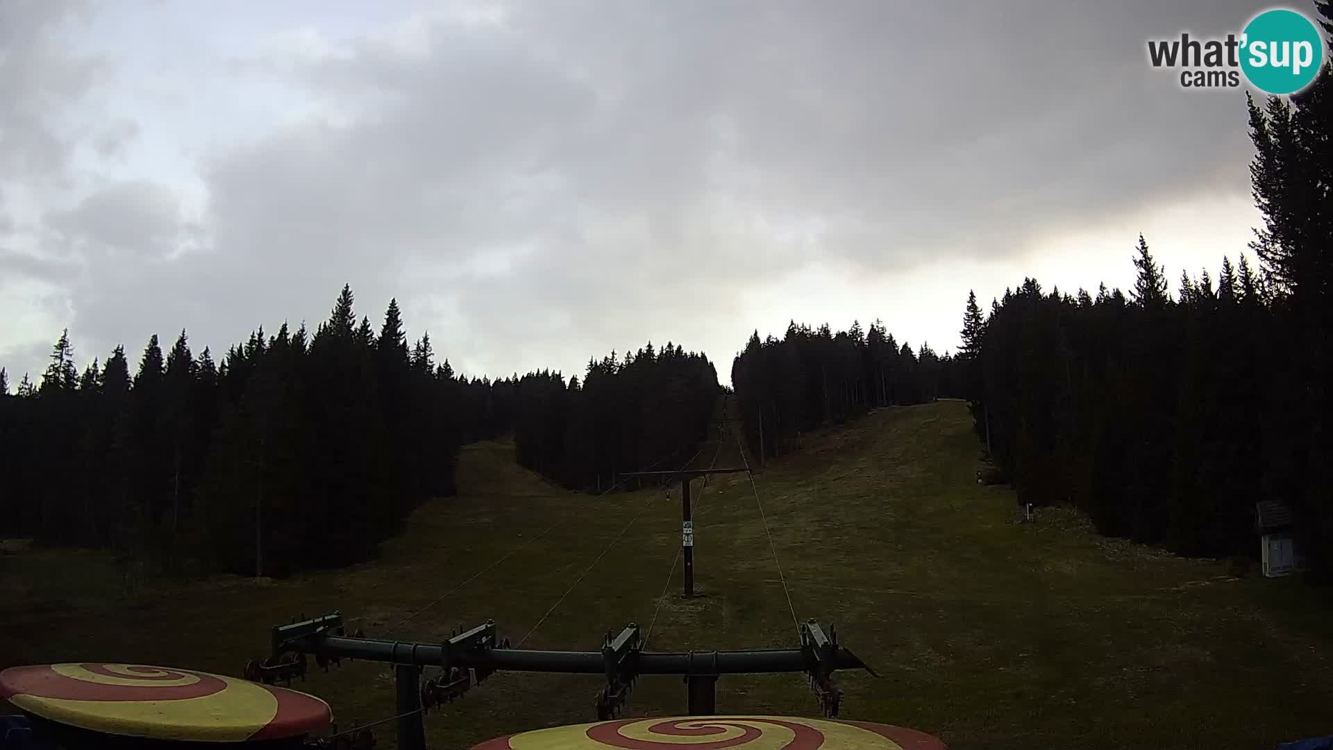 Estación de esquí Rogla Webcam Ostruščica pistas 1 y 2