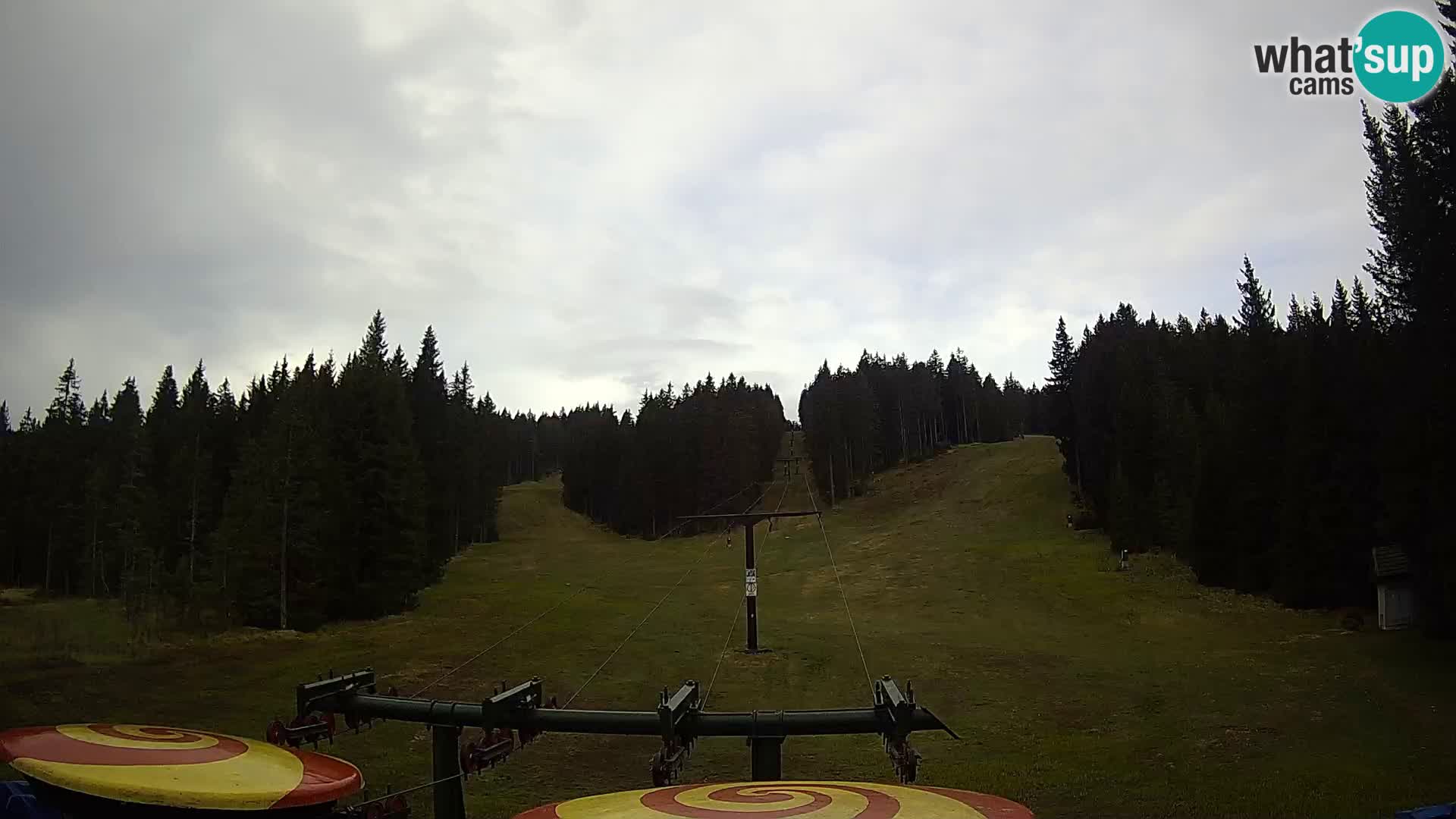 Skijalište Rogla web kamera Ostruščica proga 1 in 2