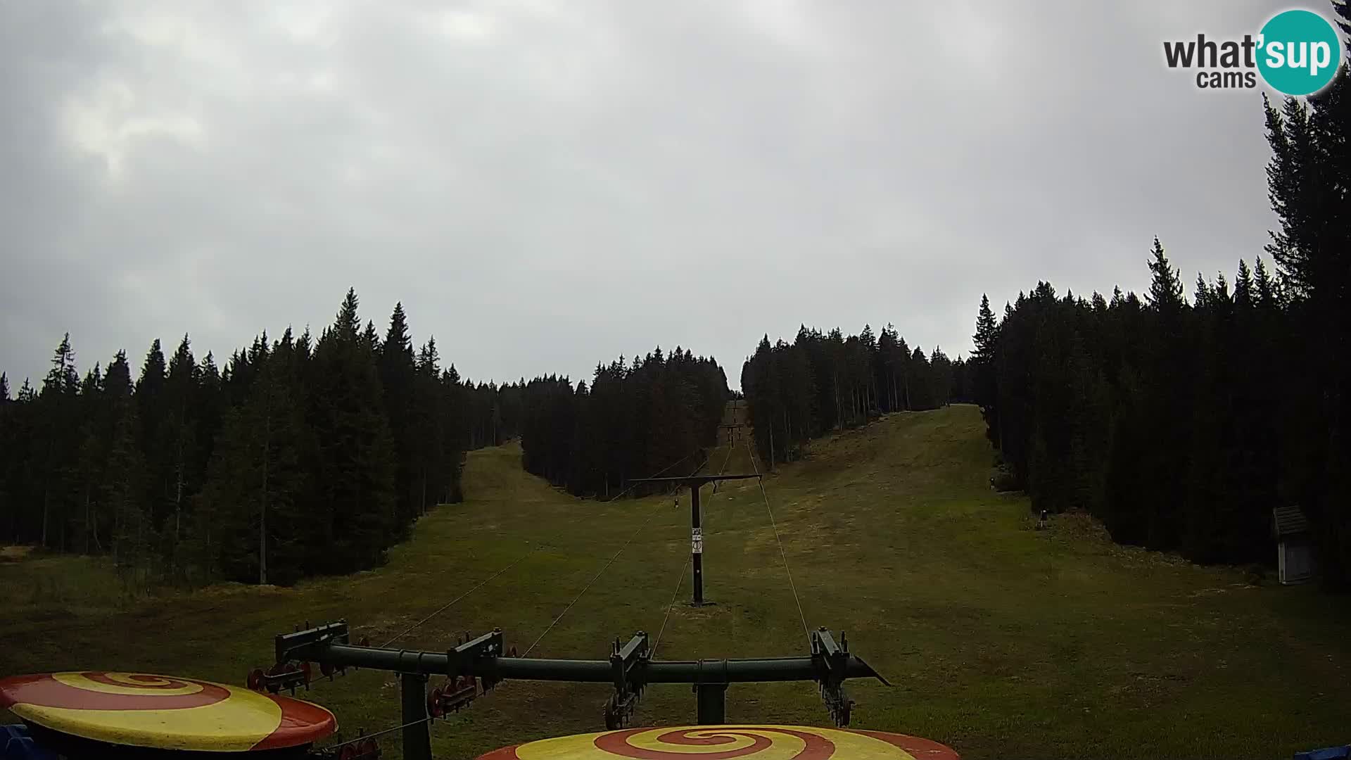 Skigebiet Rogla Webcam Ostruščica Piste 1 und 2
