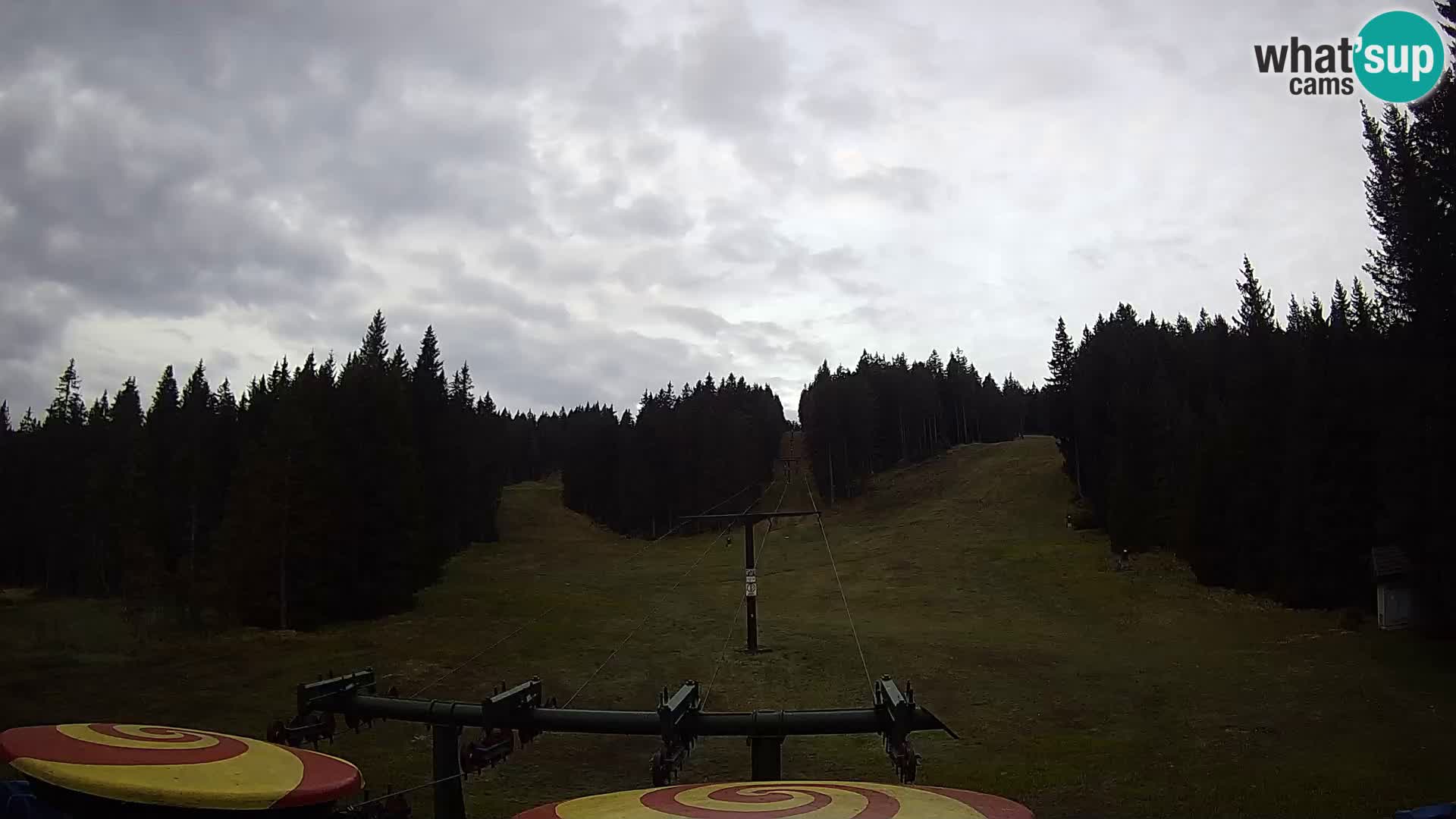 Skigebiet Rogla Webcam Ostruščica Piste 1 und 2