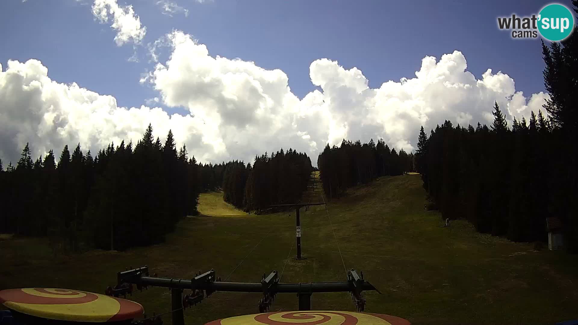 Skigebiet Rogla Webcam Ostruščica Piste 1 und 2