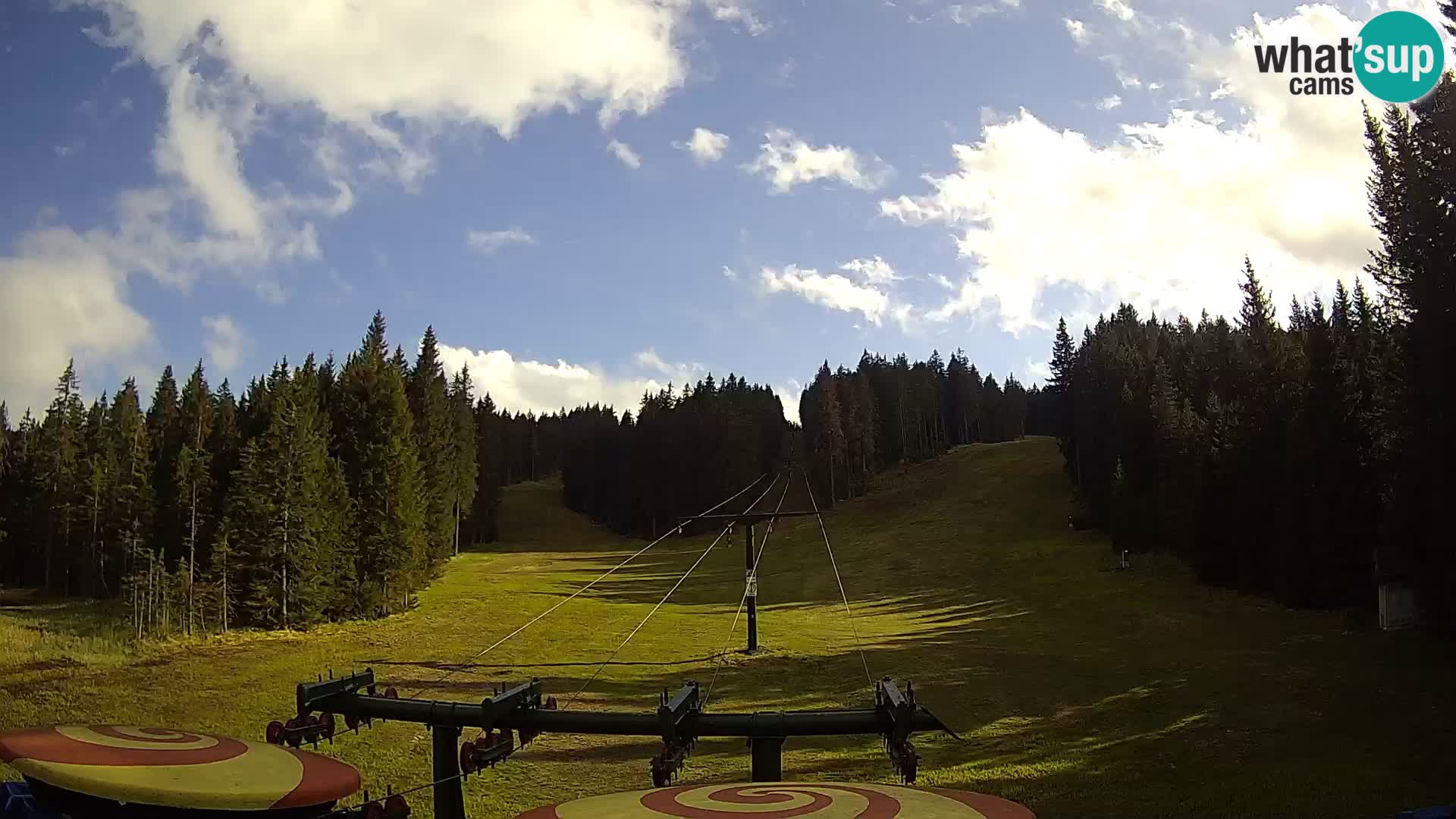 Skigebiet Rogla Webcam Ostruščica Piste 1 und 2
