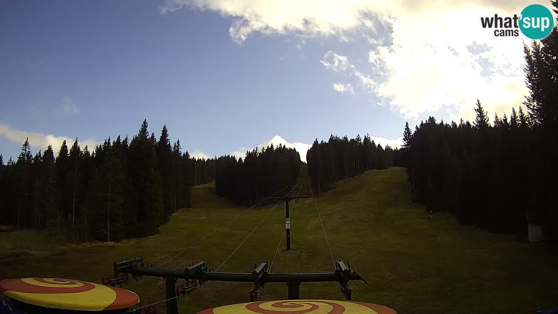 Skigebiet Rogla Webcam Ostruščica Piste 1 und 2