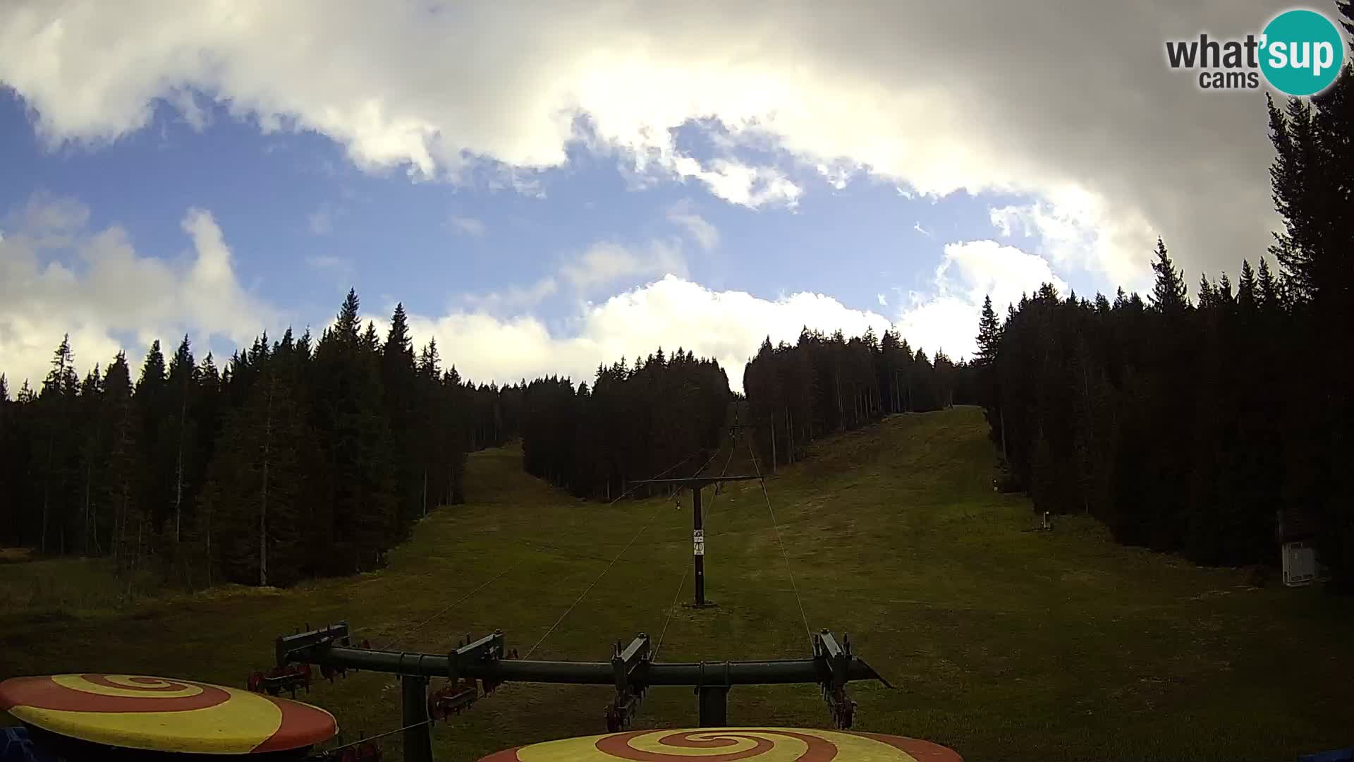 Skigebiet Rogla Webcam Ostruščica Piste 1 und 2