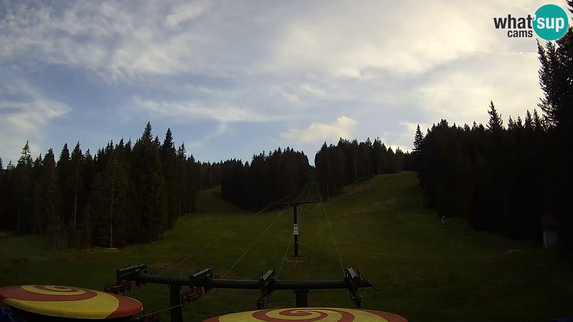 Station de ski Rogla Webcam Ostruščica pistes 1 et 2