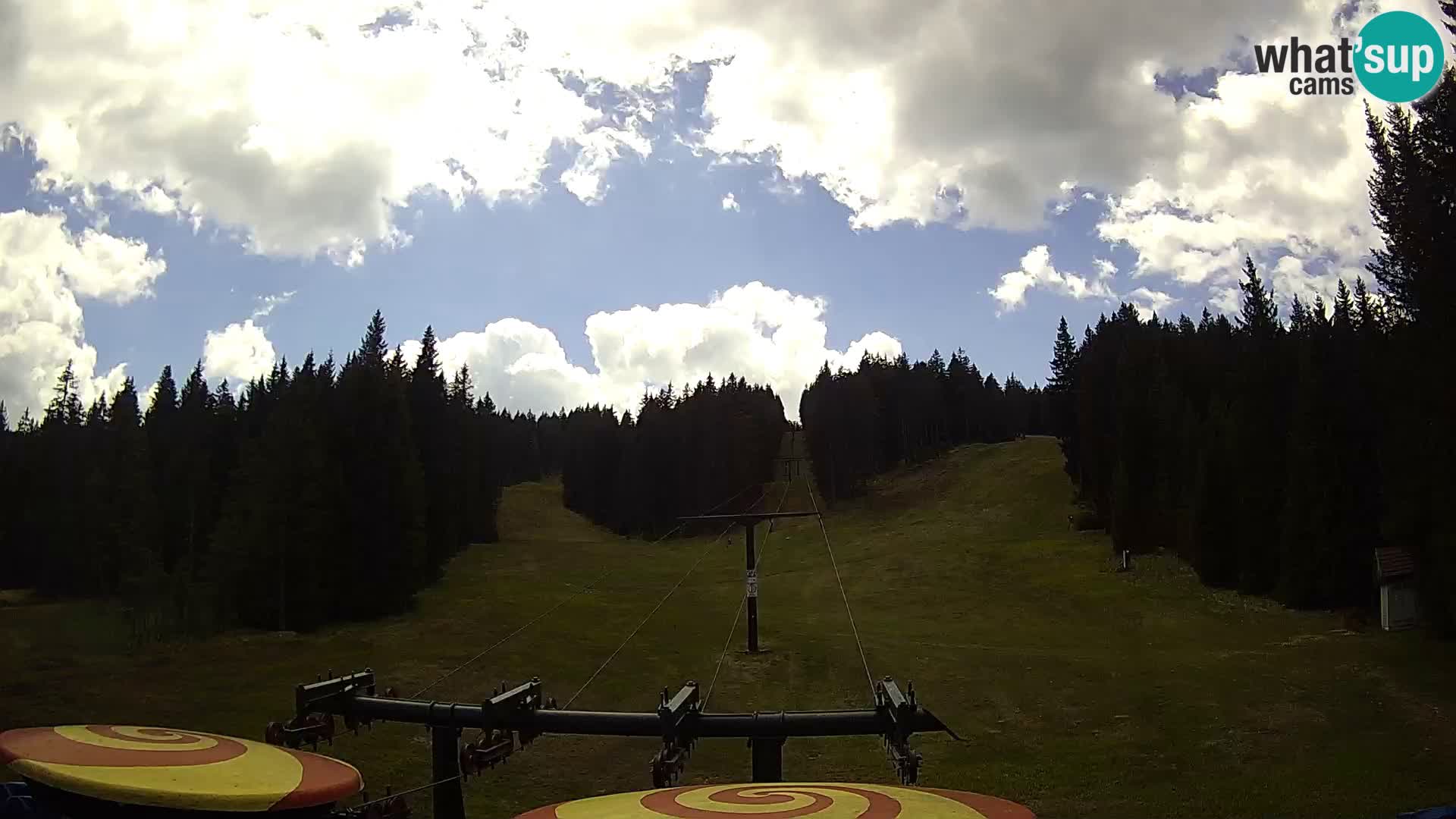 Comprensorio sciistico Rogla Webcam live Ostruščica piste 1 e 2