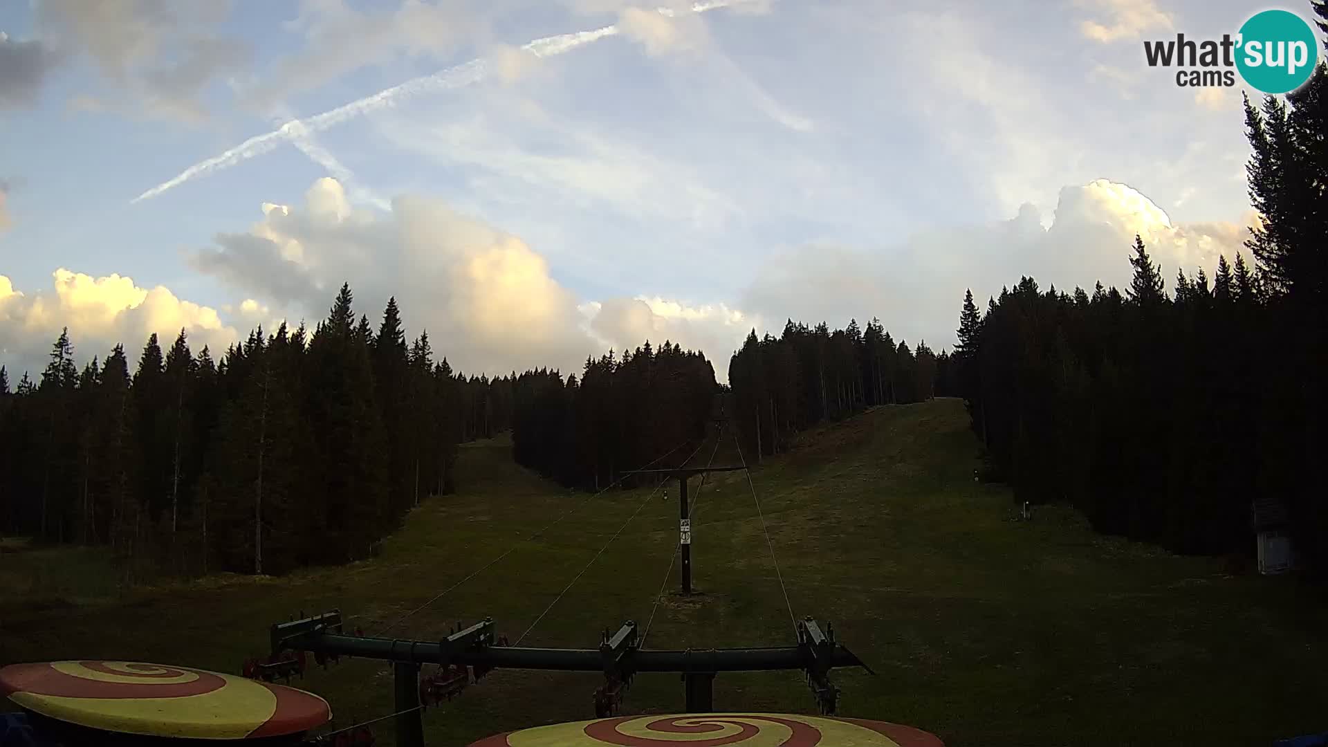 Skijalište Rogla web kamera Ostruščica proga 1 in 2