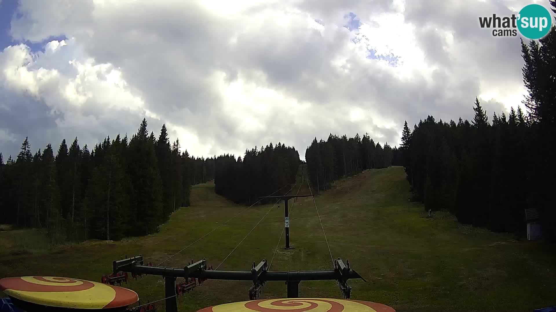 Comprensorio sciistico Rogla Webcam live Ostruščica piste 1 e 2