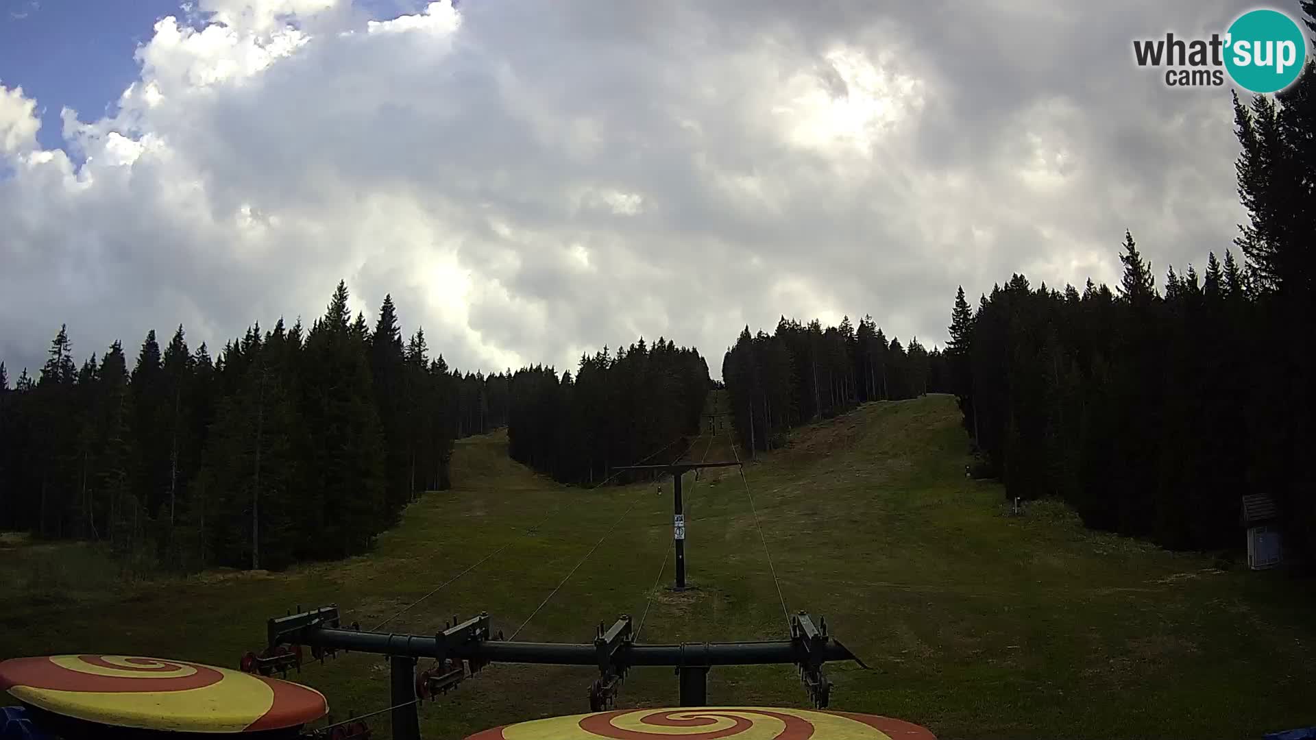 Skijalište Rogla web kamera Ostruščica proga 1 in 2