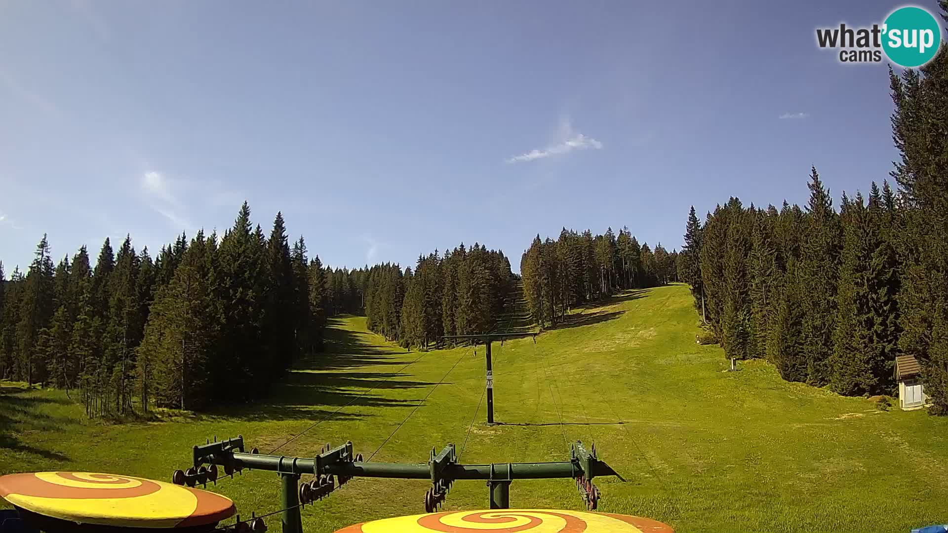 Skijalište Rogla web kamera Ostruščica proga 1 in 2