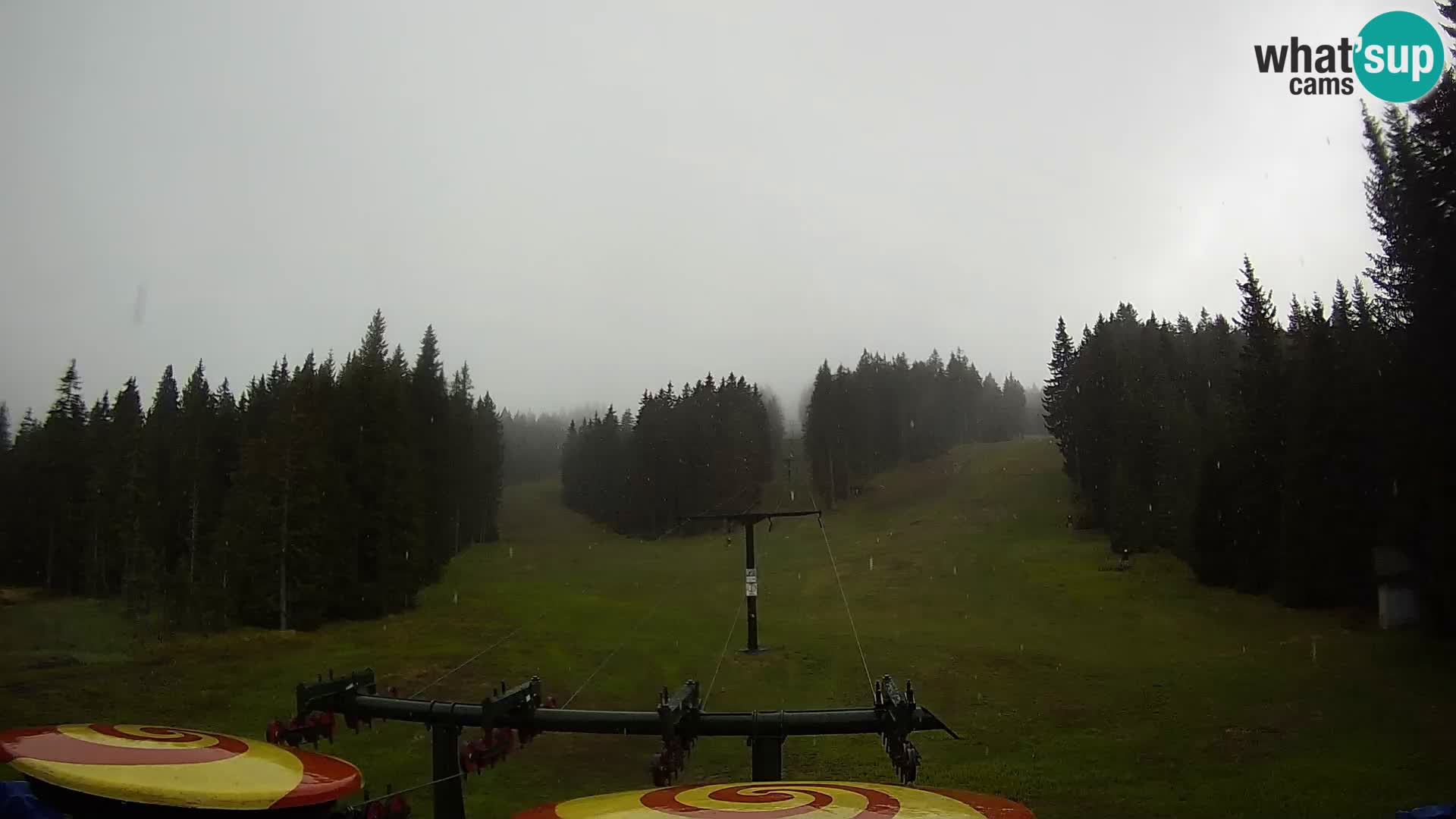 Comprensorio sciistico Rogla Webcam live Ostruščica piste 1 e 2