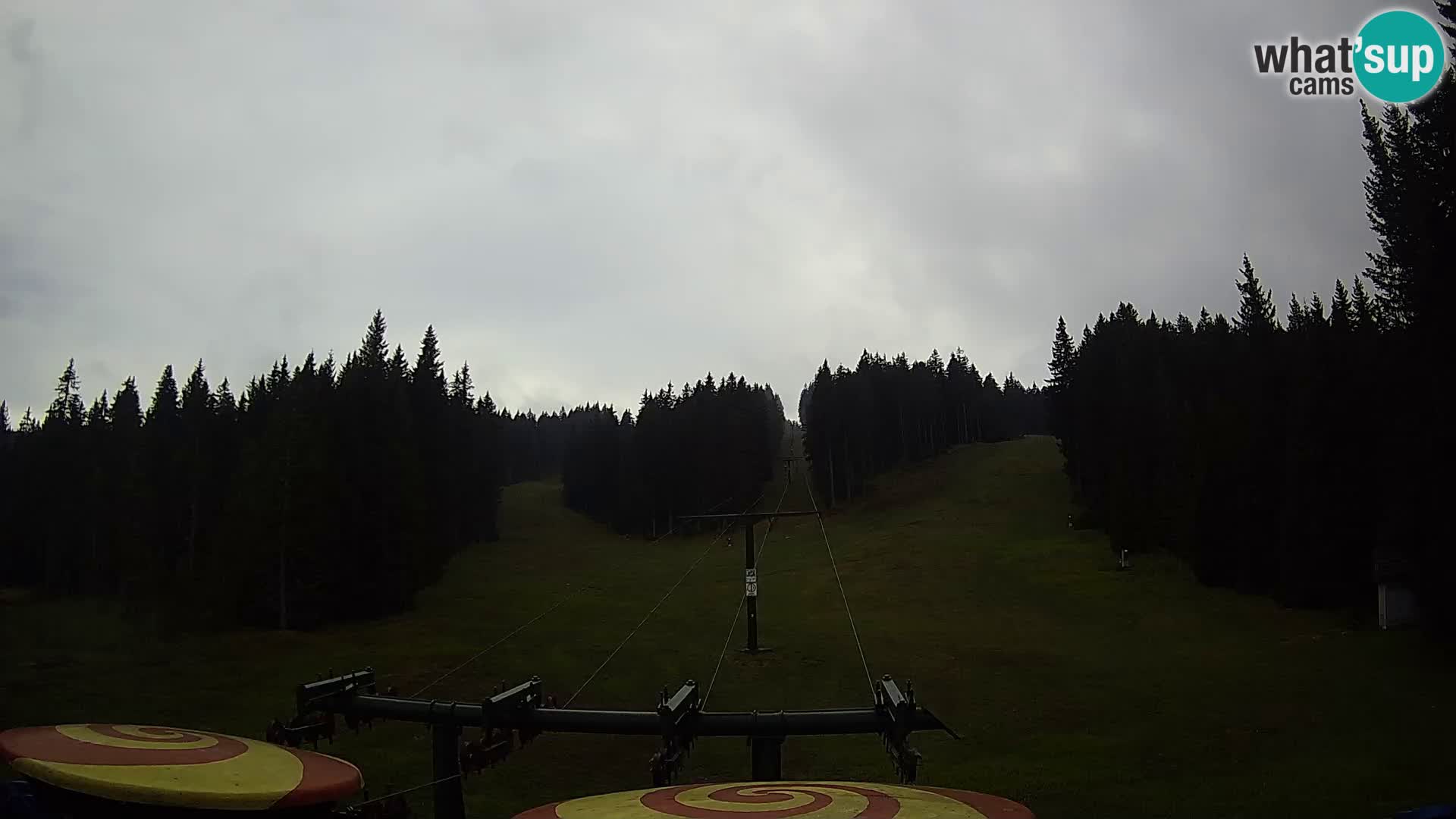 Comprensorio sciistico Rogla Webcam live Ostruščica piste 1 e 2